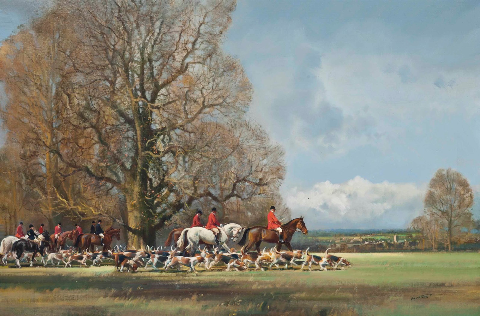 Frank Wootton (1911 1998) Moving off Christie #39 s