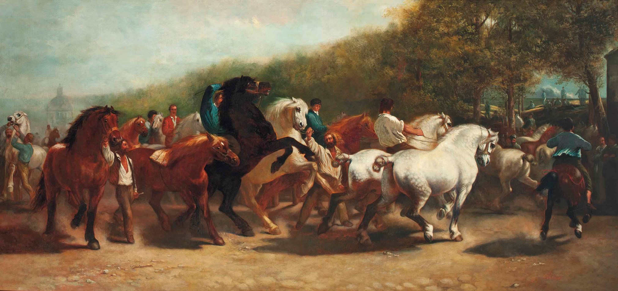 After Rosa Bonheur , The horse fair Christie's