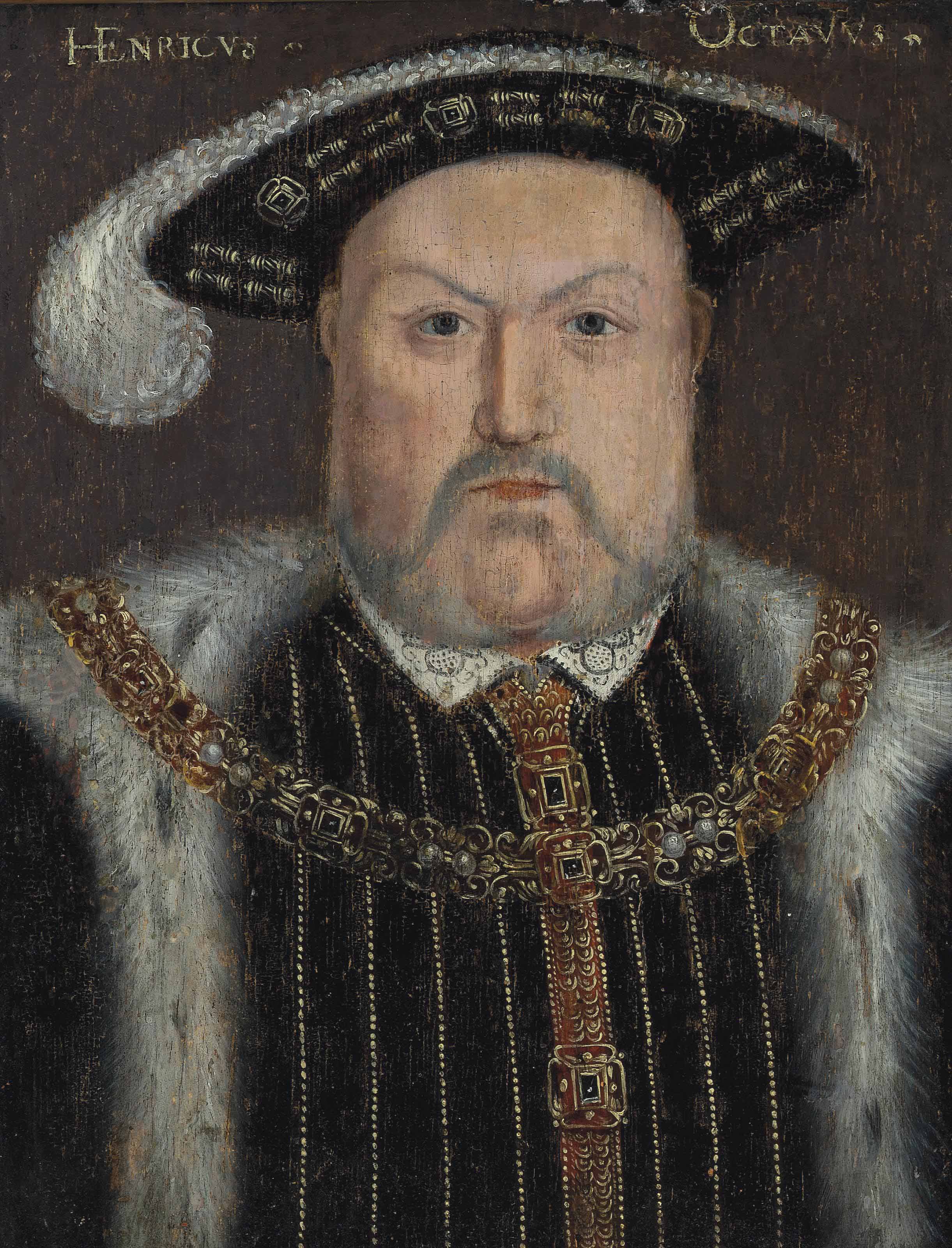 After Hans Holbein The Younger Portrait Of King Henry Viii 1491