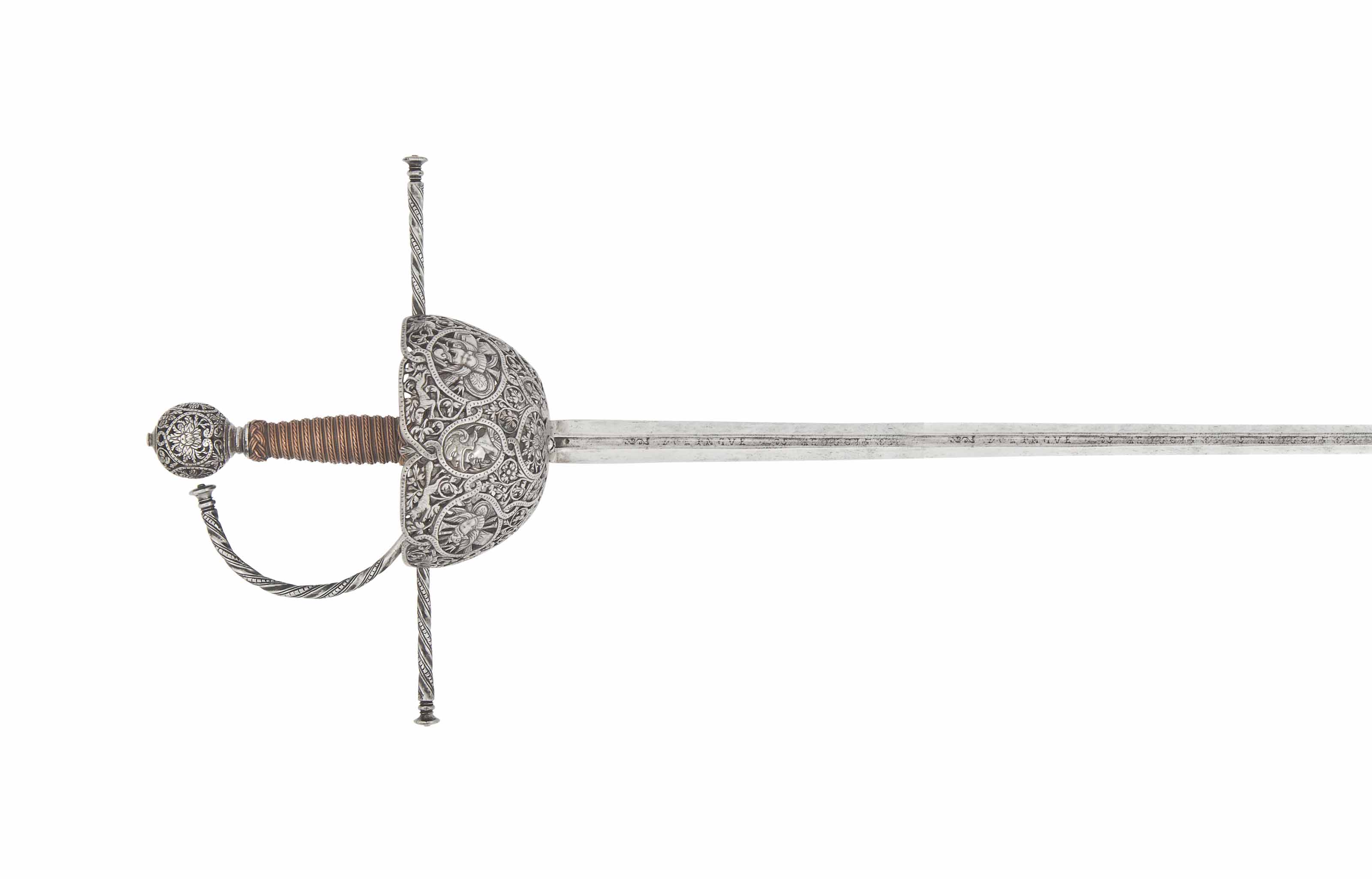 An Italian Cup Hilt Rapier Late 17th Century Sword Arms