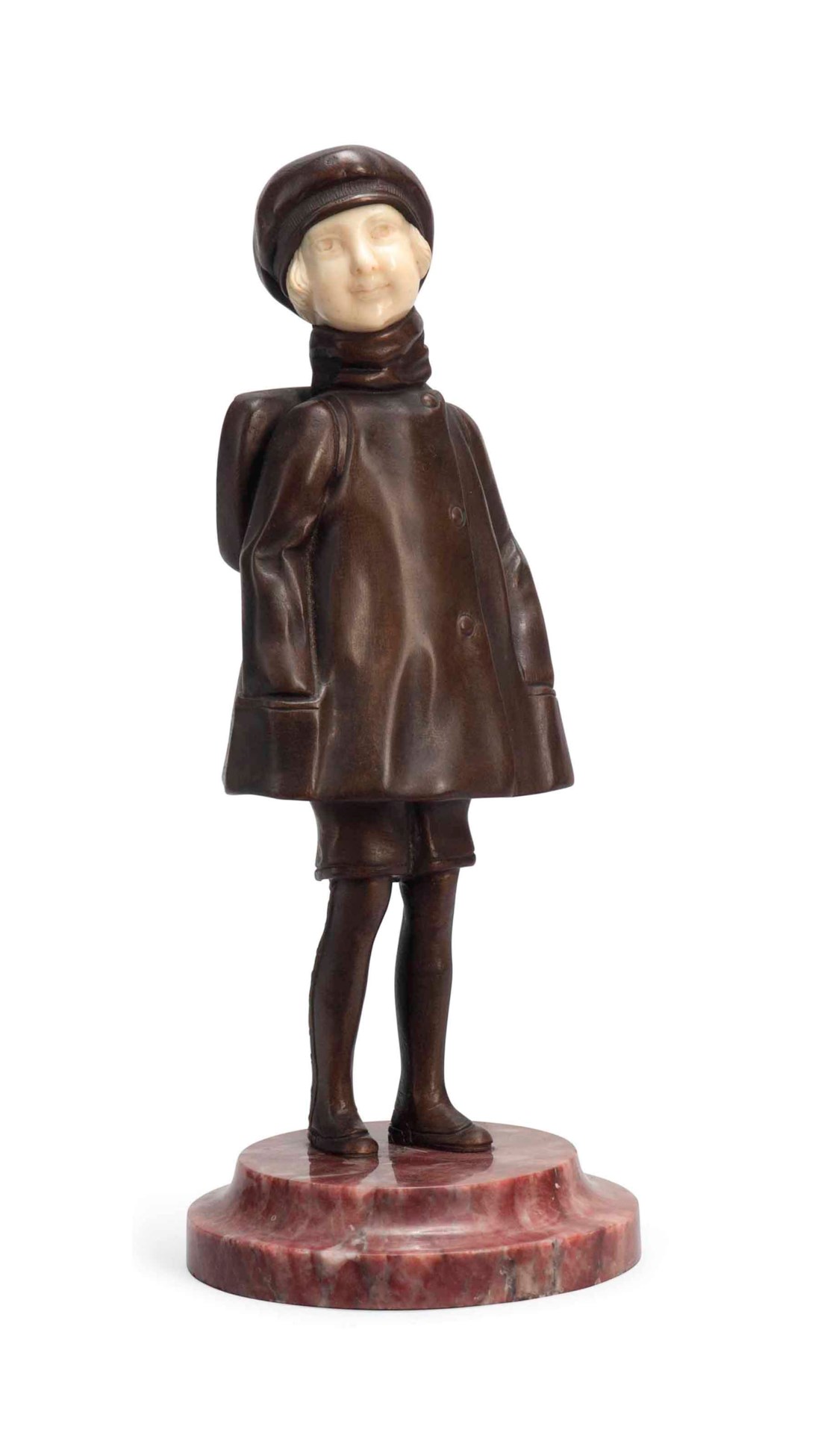 bronze and ivory figures