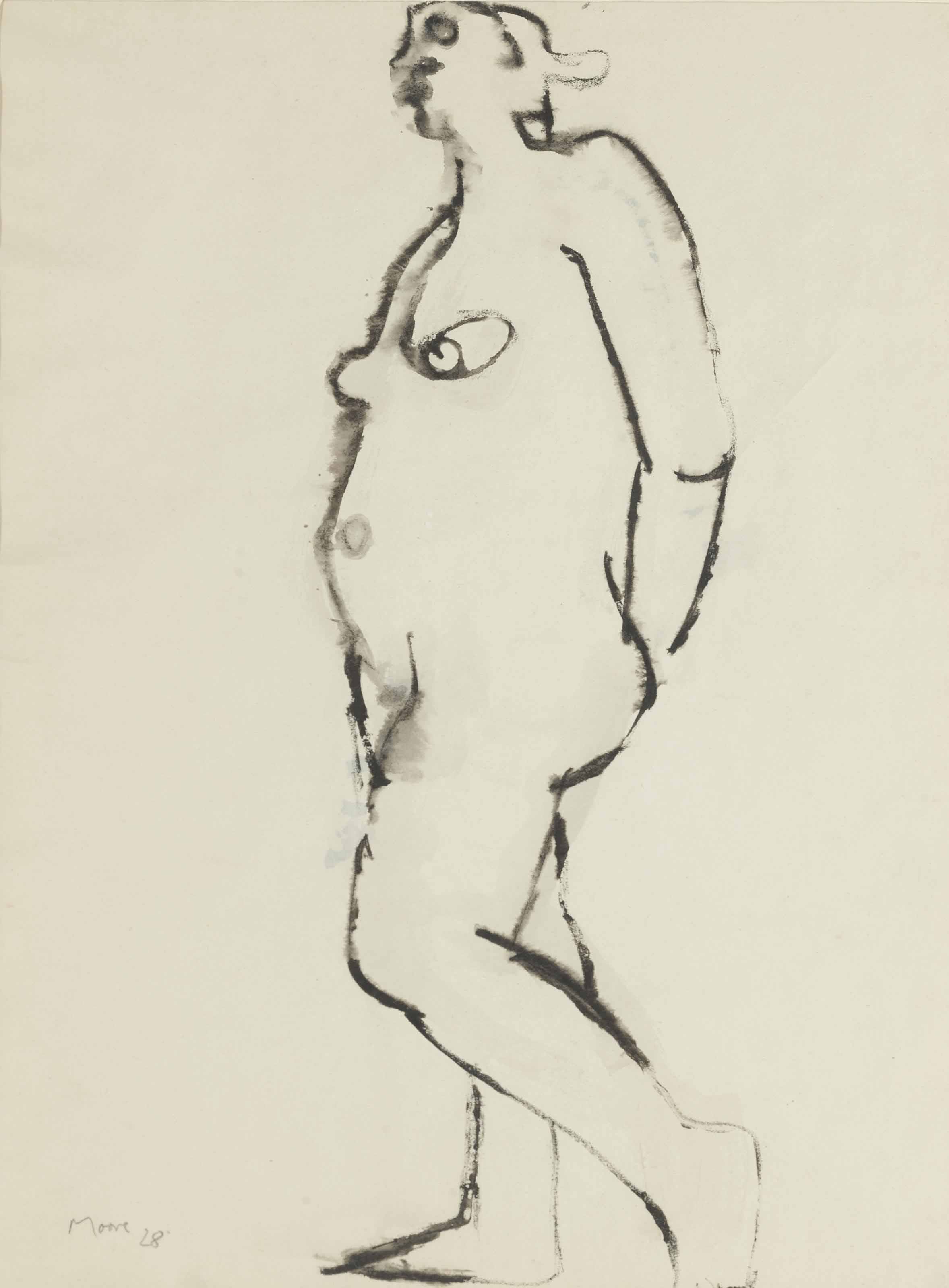 Female nude 
