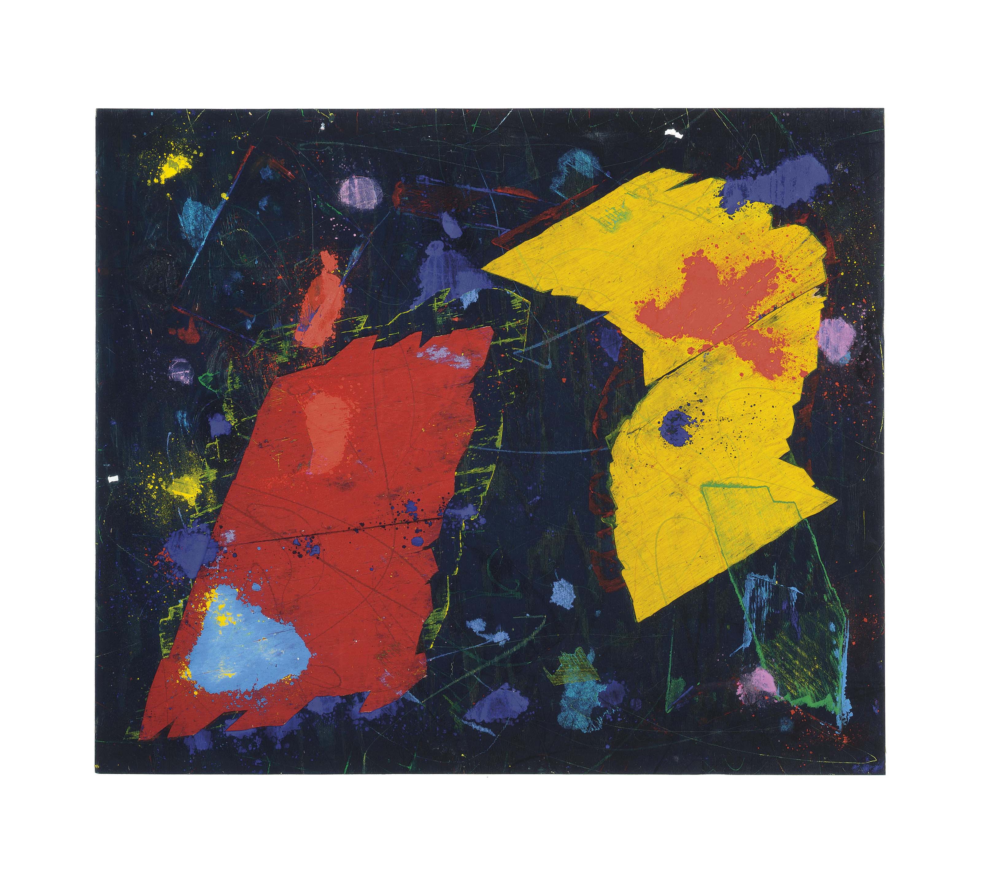 Sam Francis (1923-1994), Monotype Prototype | Christie's