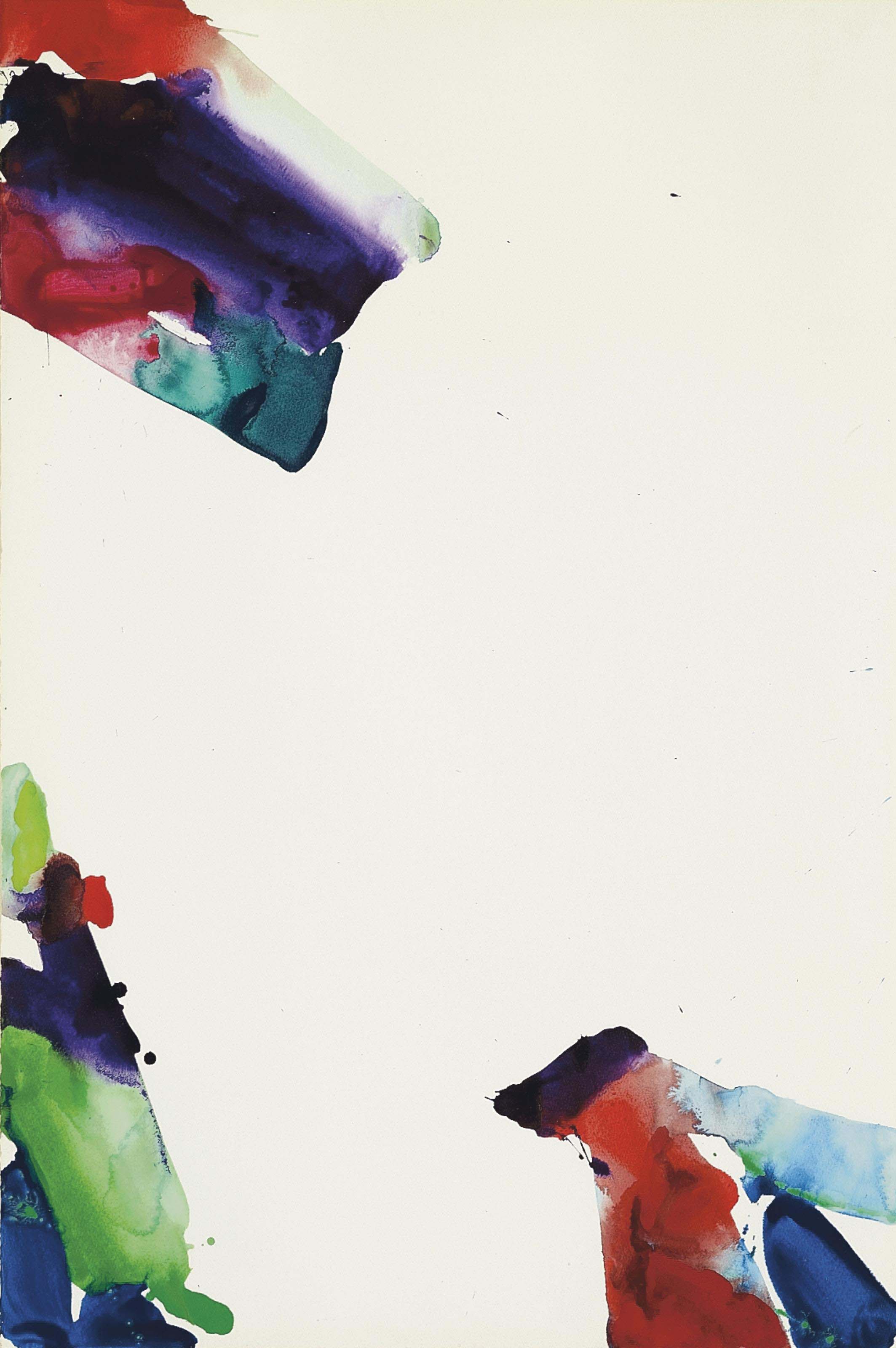 Sam Francis (1923-1994), Monotype Prototype | Christie's