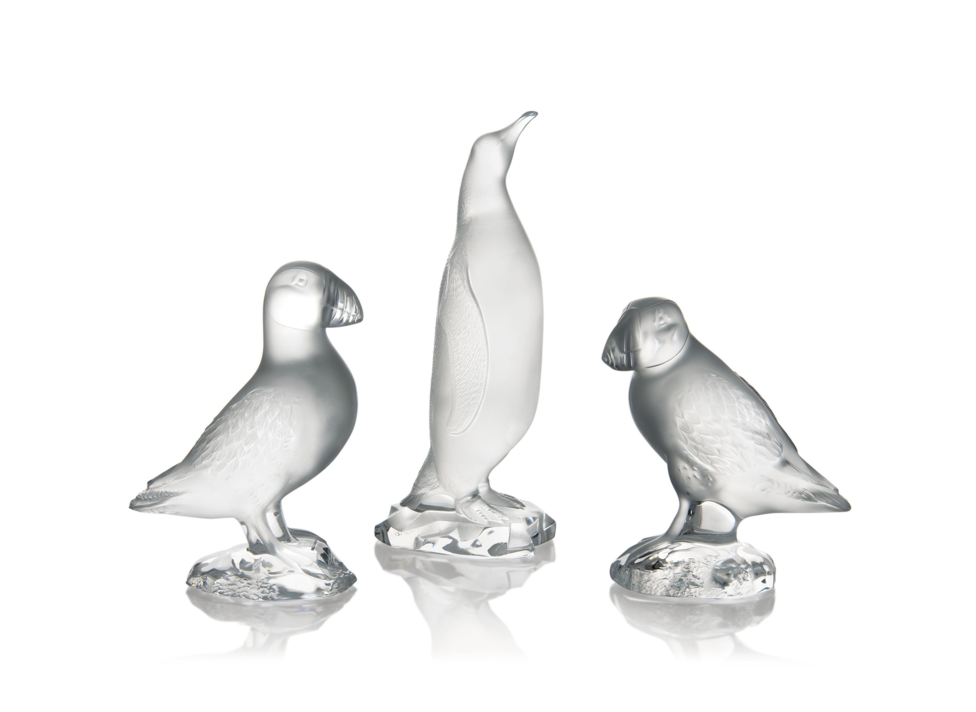 lalique glass bird figurine
