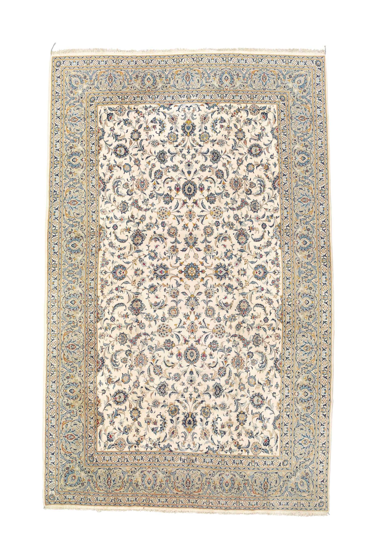 A large Kashan carpet