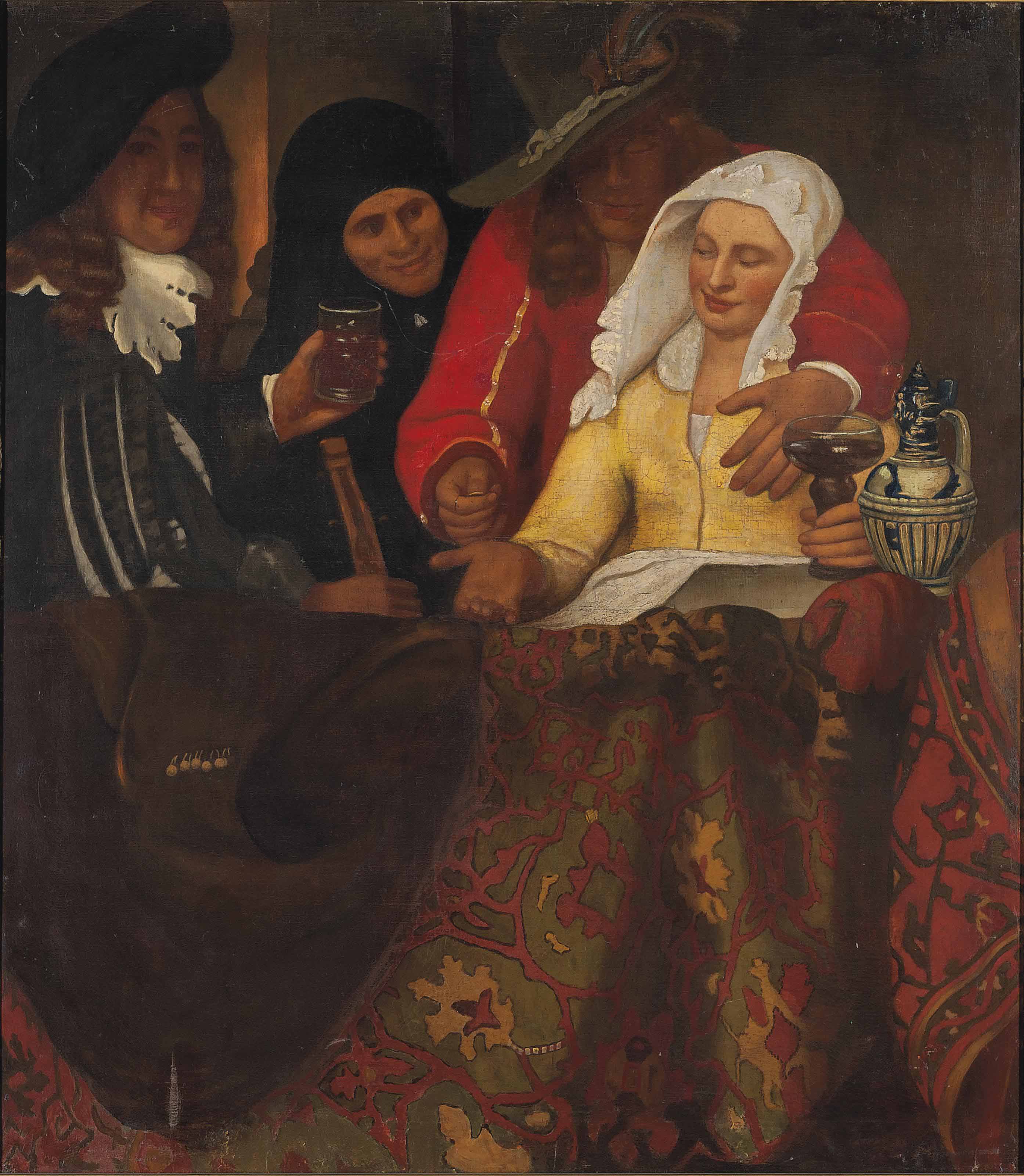 After Johannes Vermeer , The Procuress Christie's