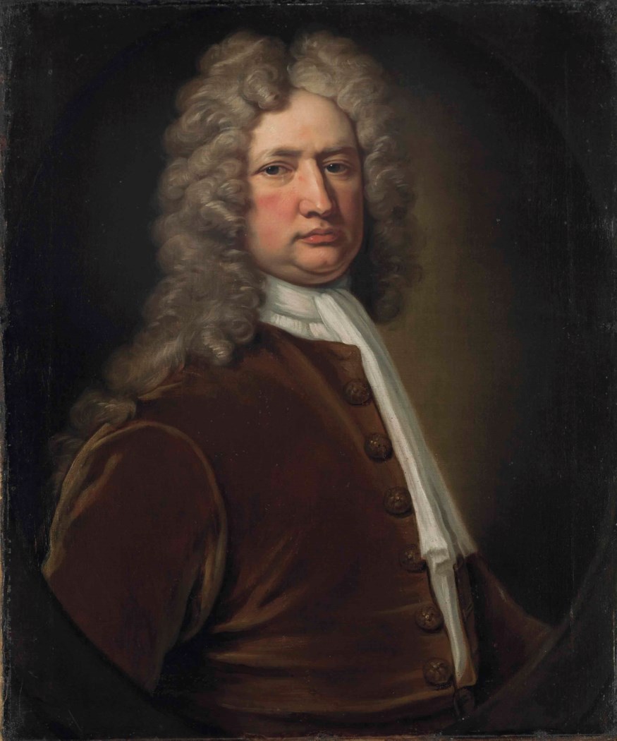 Attributed to Thomas Gibson (c. 16801751) , Portrait of Admiral Sir
