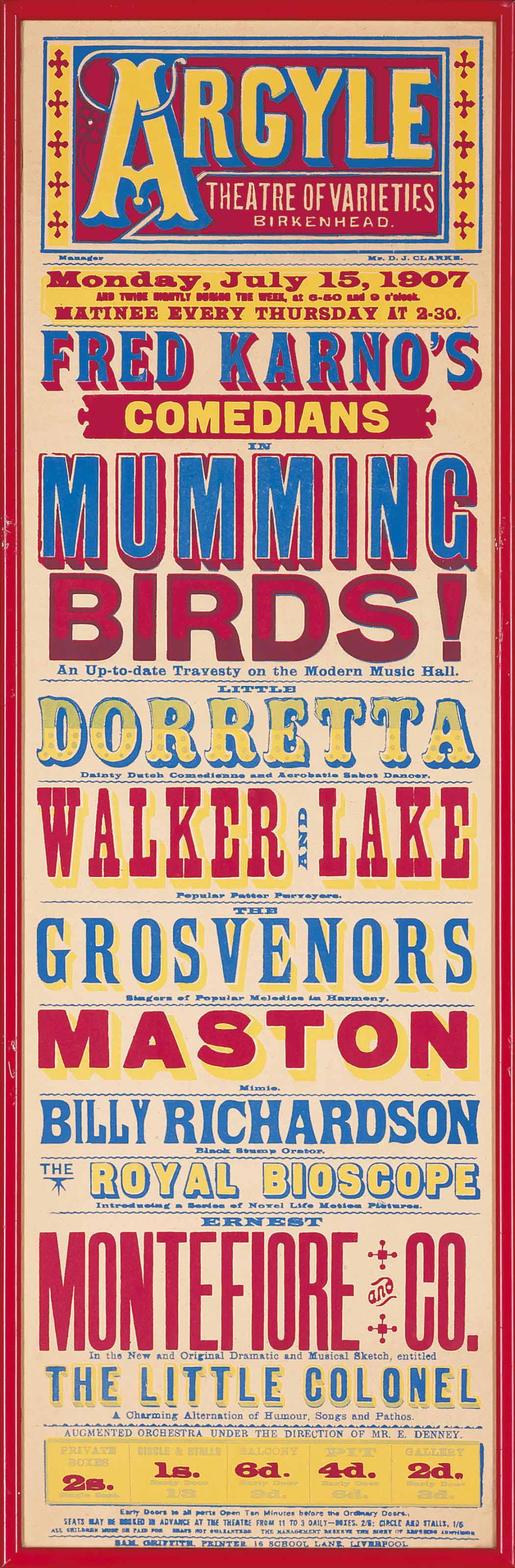 Fred Karno Christie's