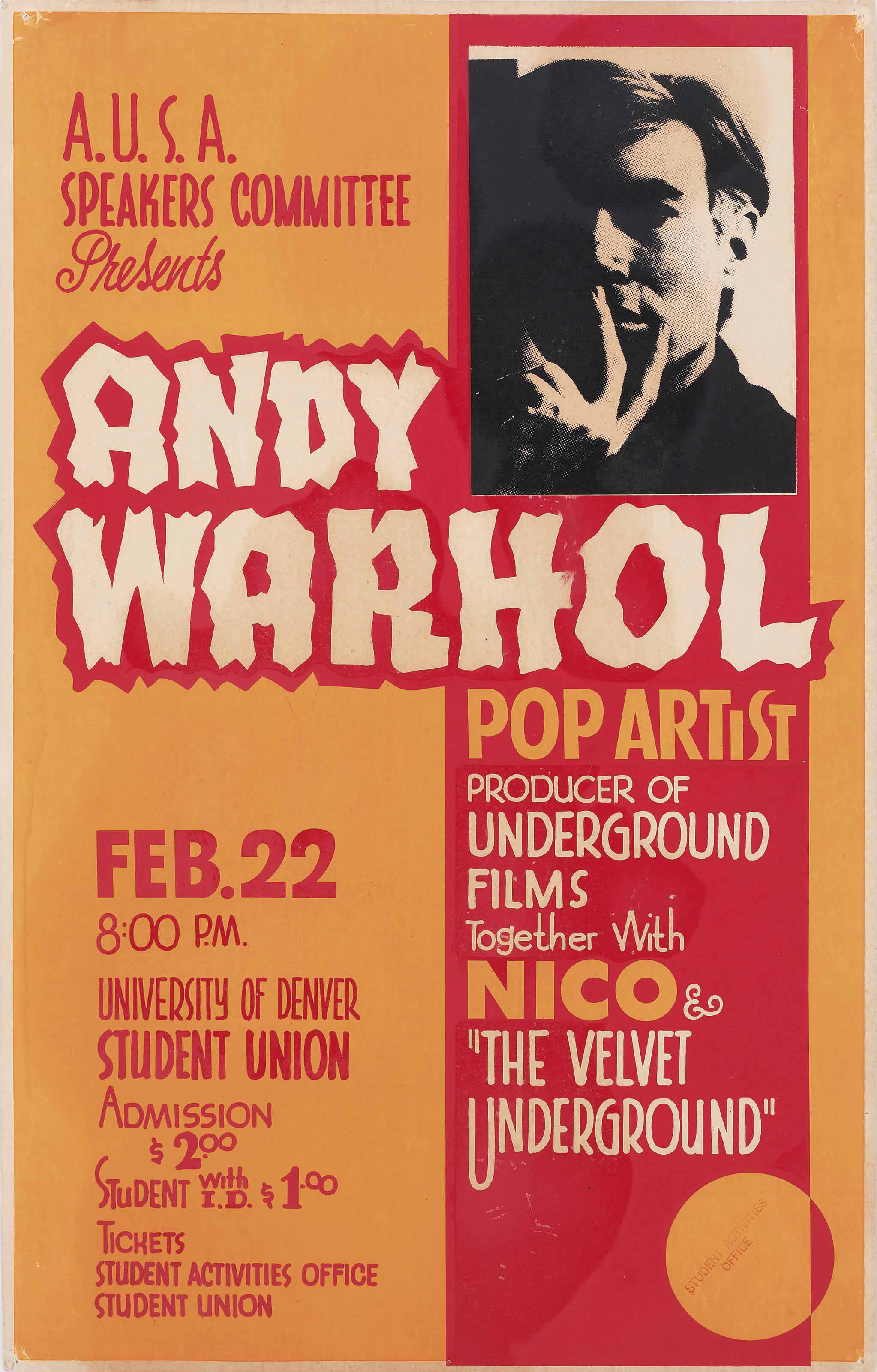 Andy Warhol/The Velvet Underground Christie