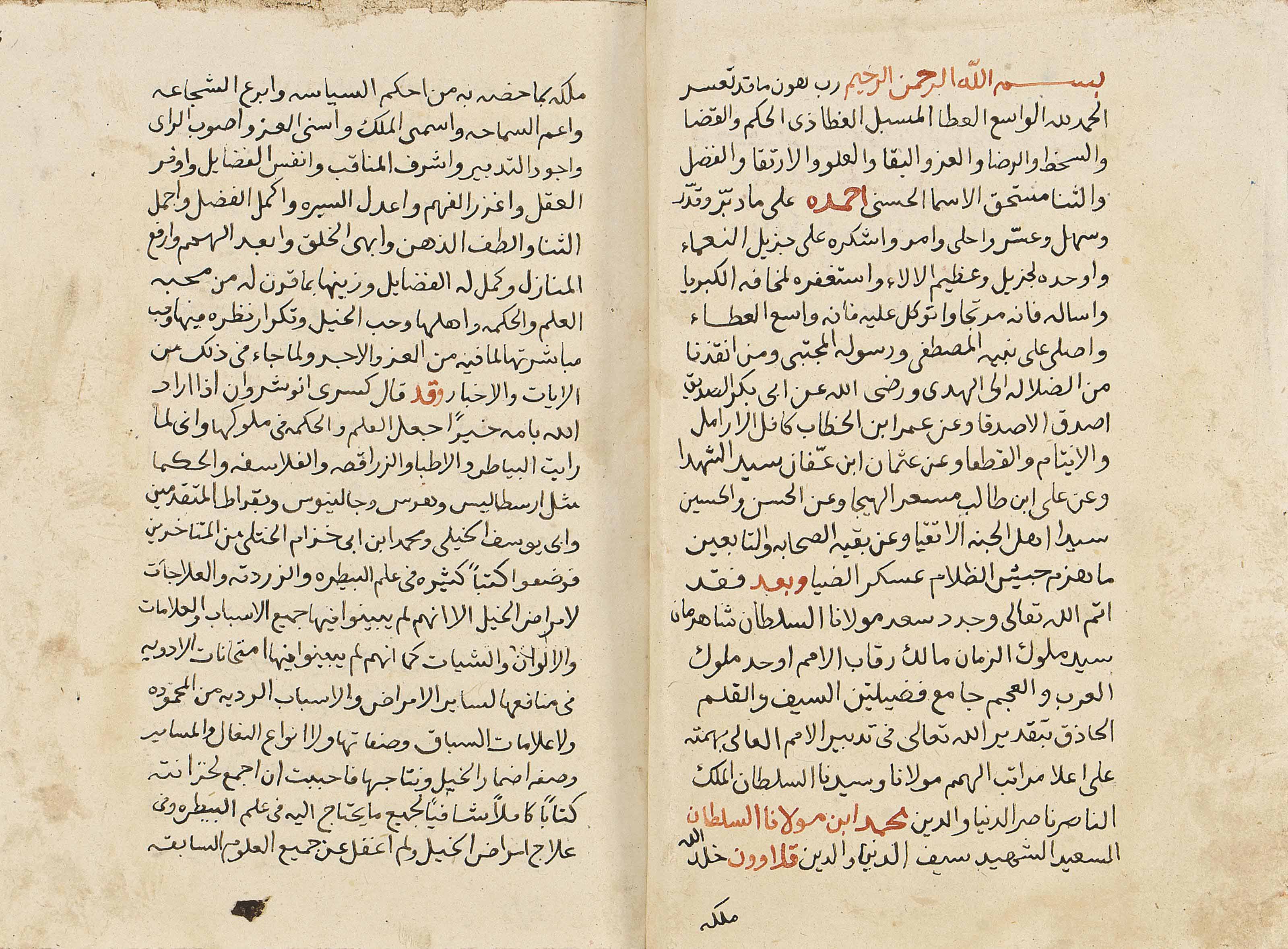 ABU BAKR BIN ALMUNDHIR BADR ALDIN ALBAYTAR (FL. 14TH CENTURY) KITAB