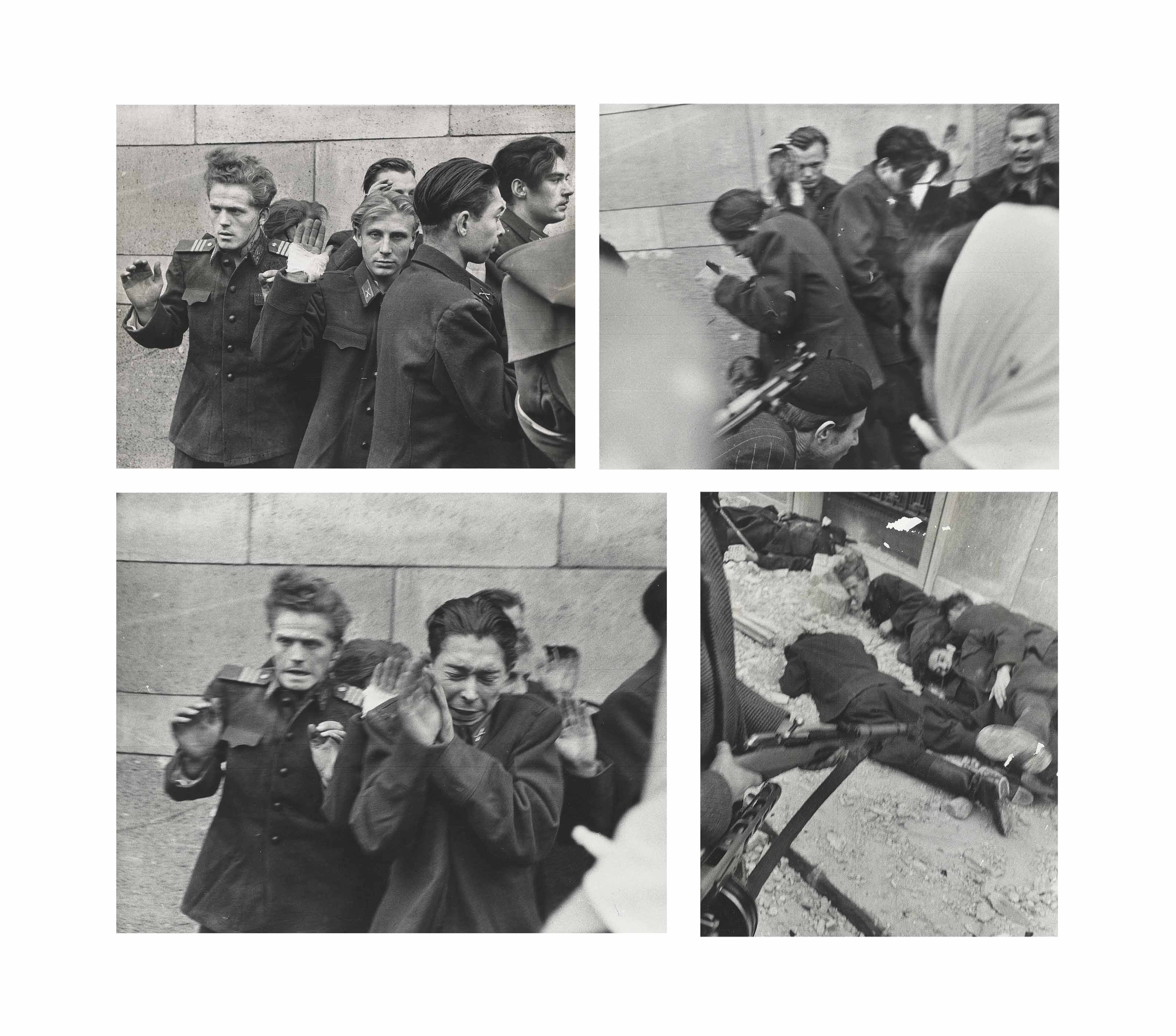 советские солдаты в венгрии 1956