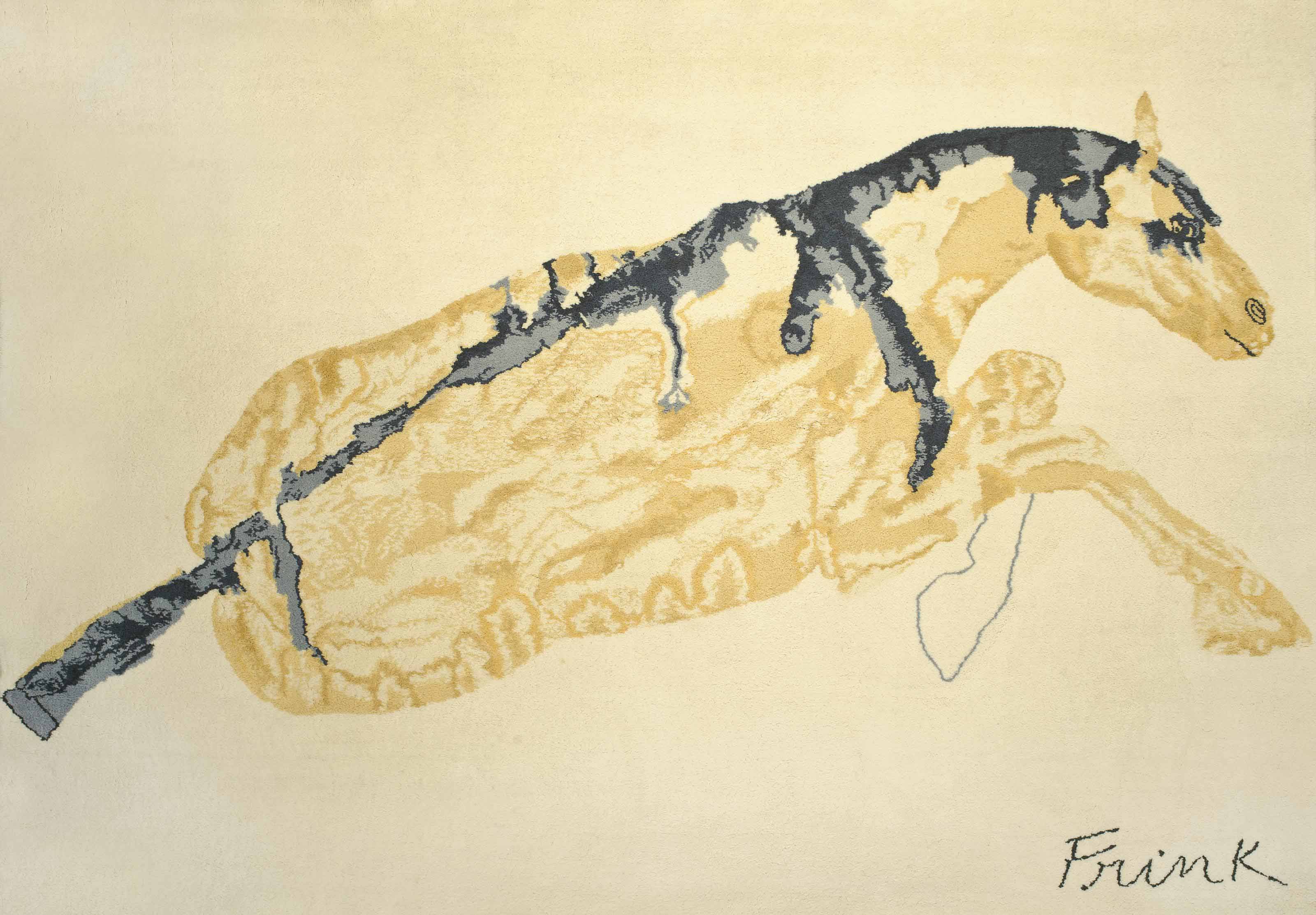 Reclining Horse 
