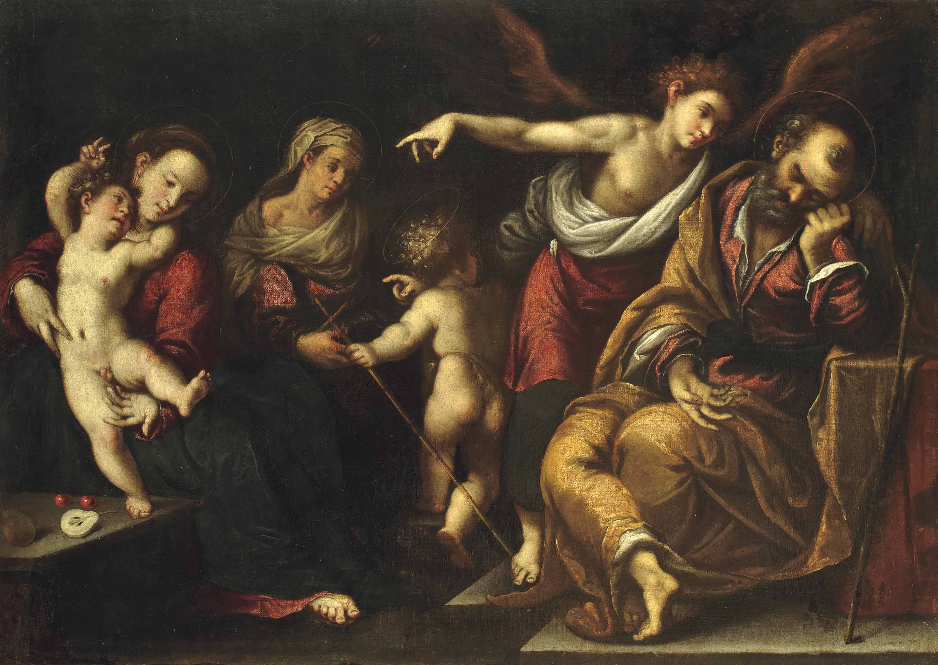 Circle Of Giovanni Battista Paggi Genoa 1554 1627 The Dream Of