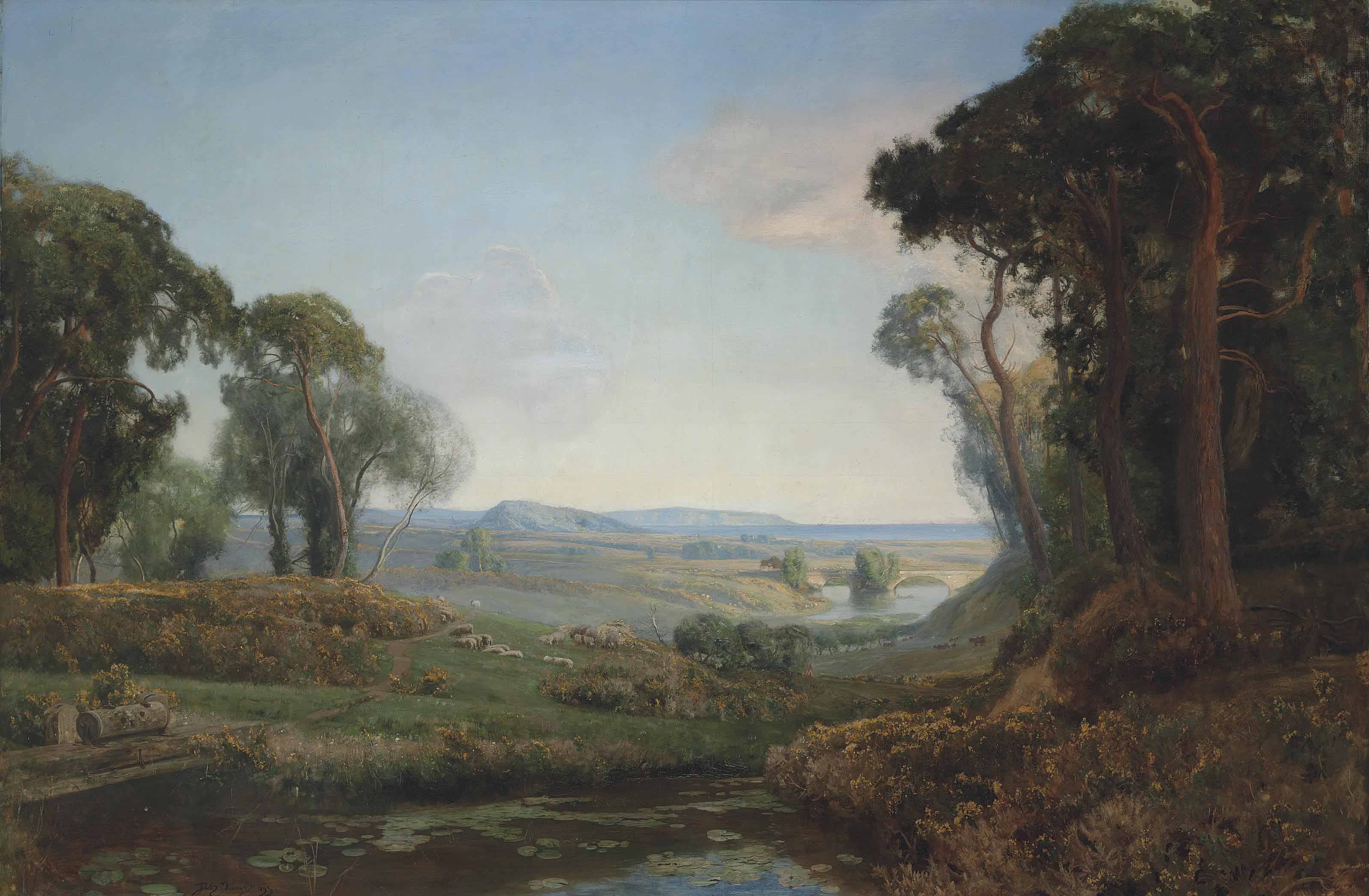 Sir David Murray, R.A., H.R.S.A., R.S.W. (1849-1933) , Hampshire