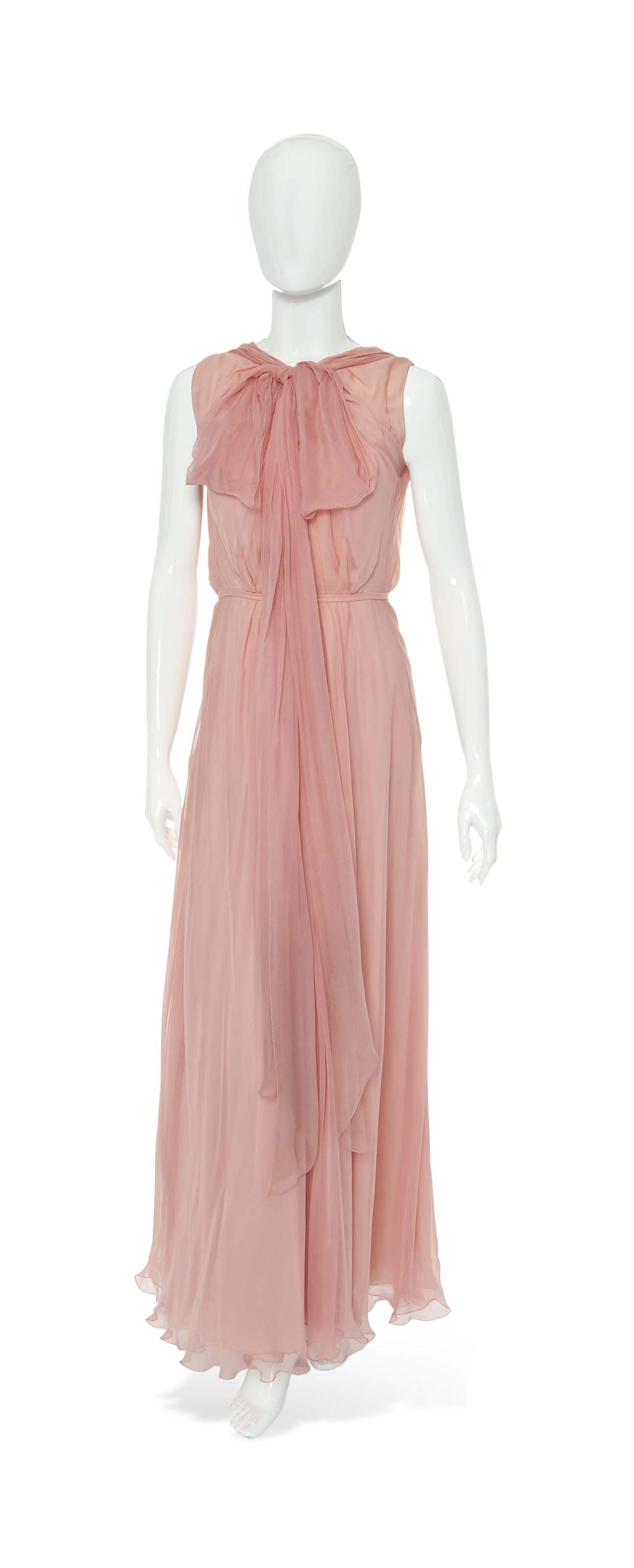 chanel pink dress