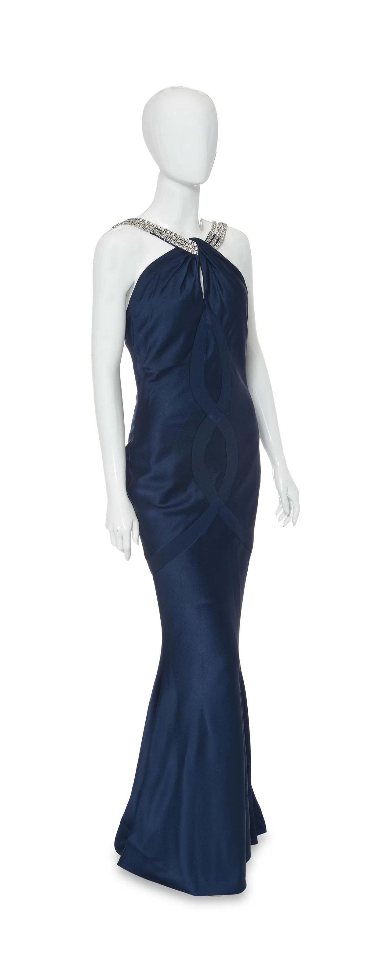 Blue sales dior dress
