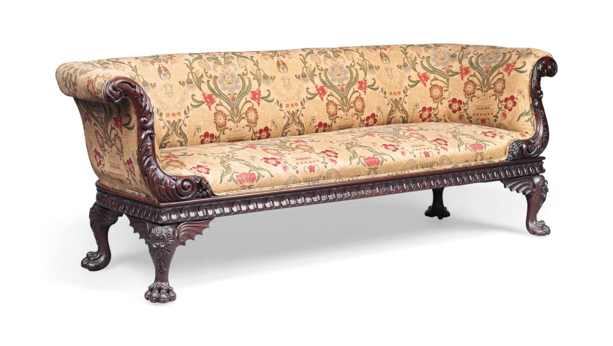 A CARVED ROSEWOOD SOFA, MID19TH CENTURY, WITH ALTERATIONS Christie's