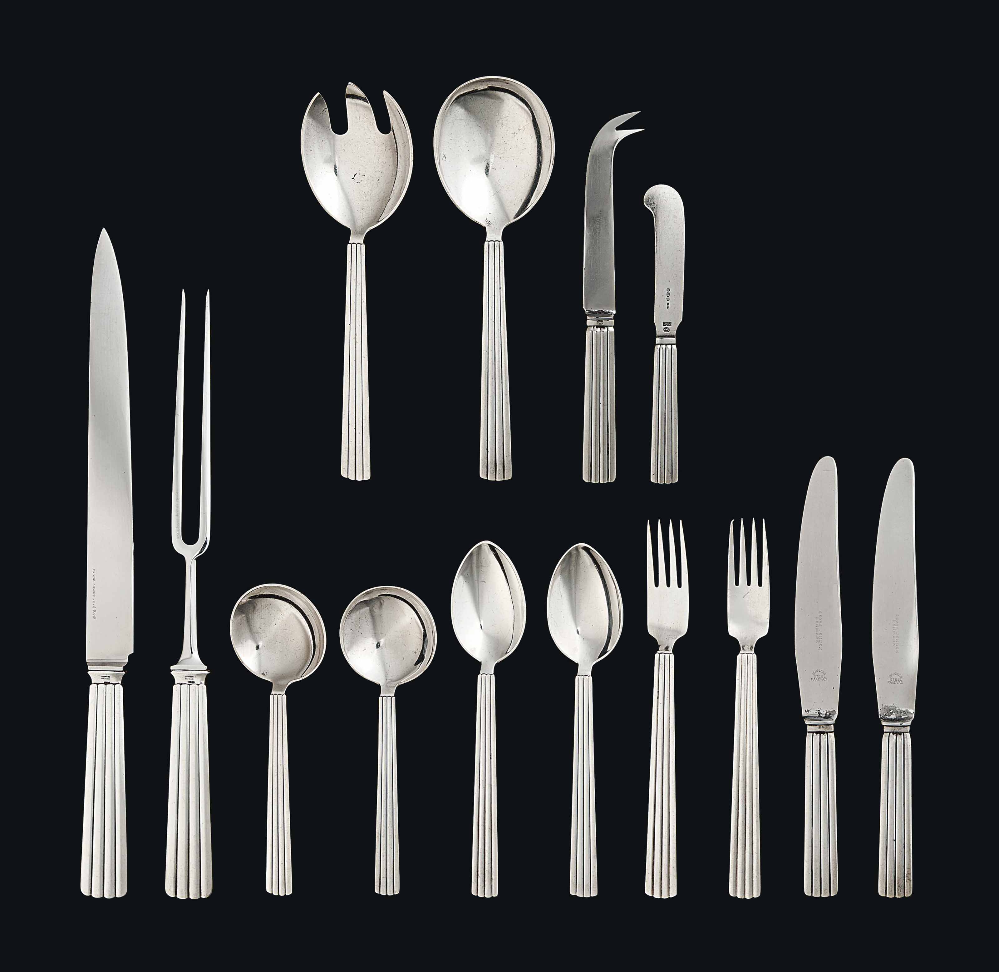 Georg jensen silver cutlery store