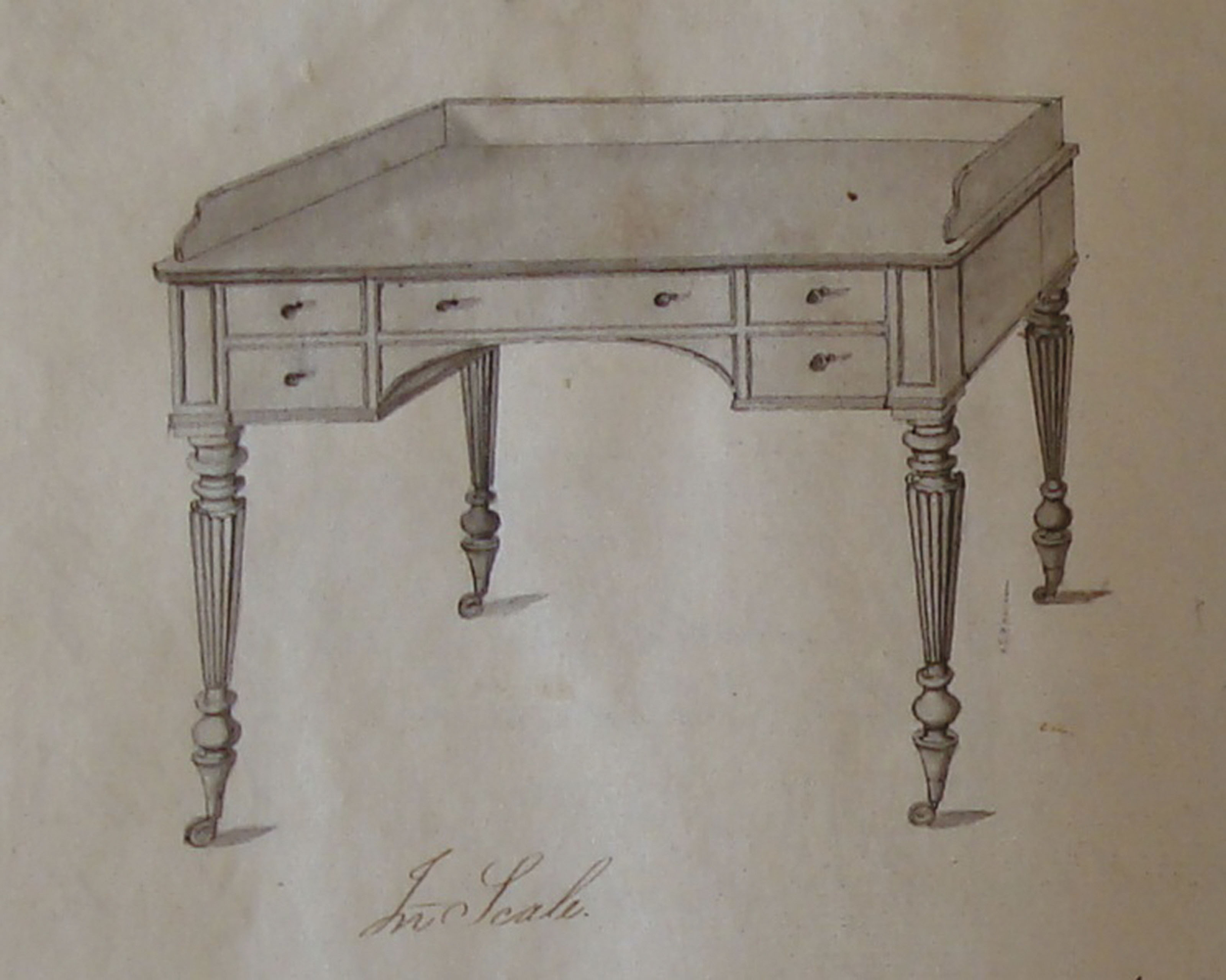 Small vanity table image