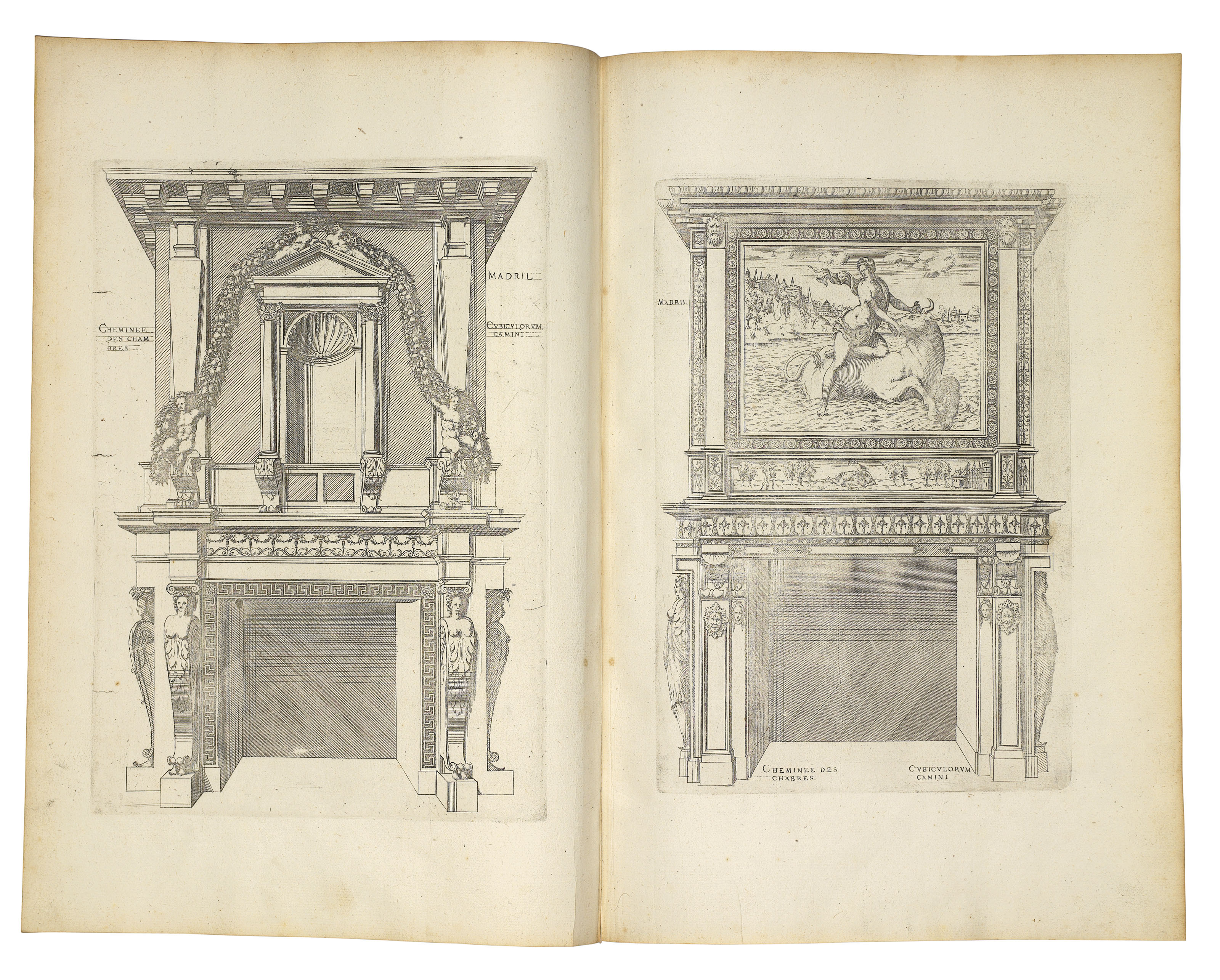 ANDROUET DU CERCEAU, Jacques (15101584) A collection of plates from