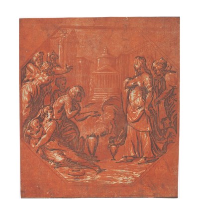 Antonio da Trento (15081550) After Giuseppe Salviati (15201570