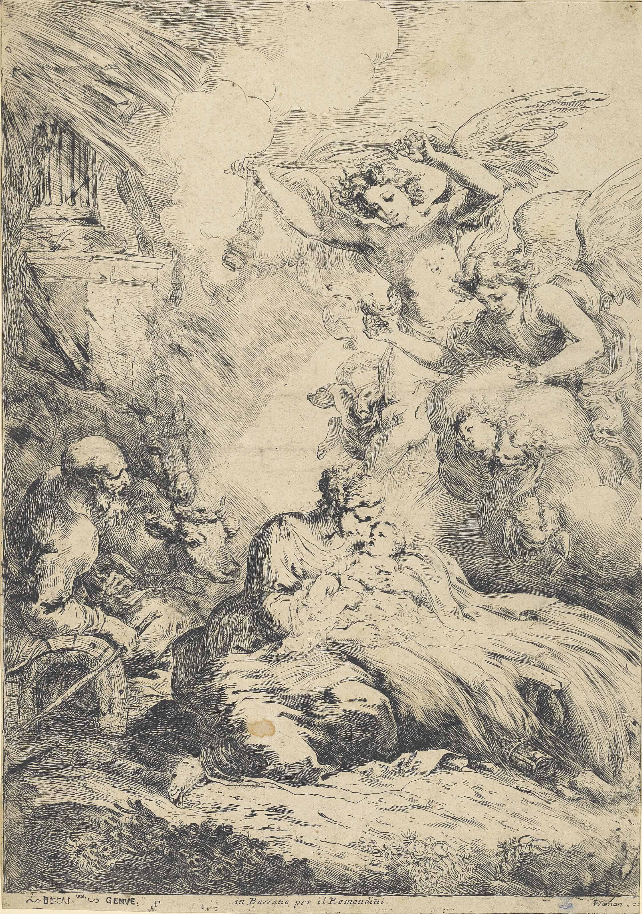 独CD De Lorrain Po Landowski  311175  /00110 CLAUDE LORRAIN 1835 engraving Claude Lorrain pinx William