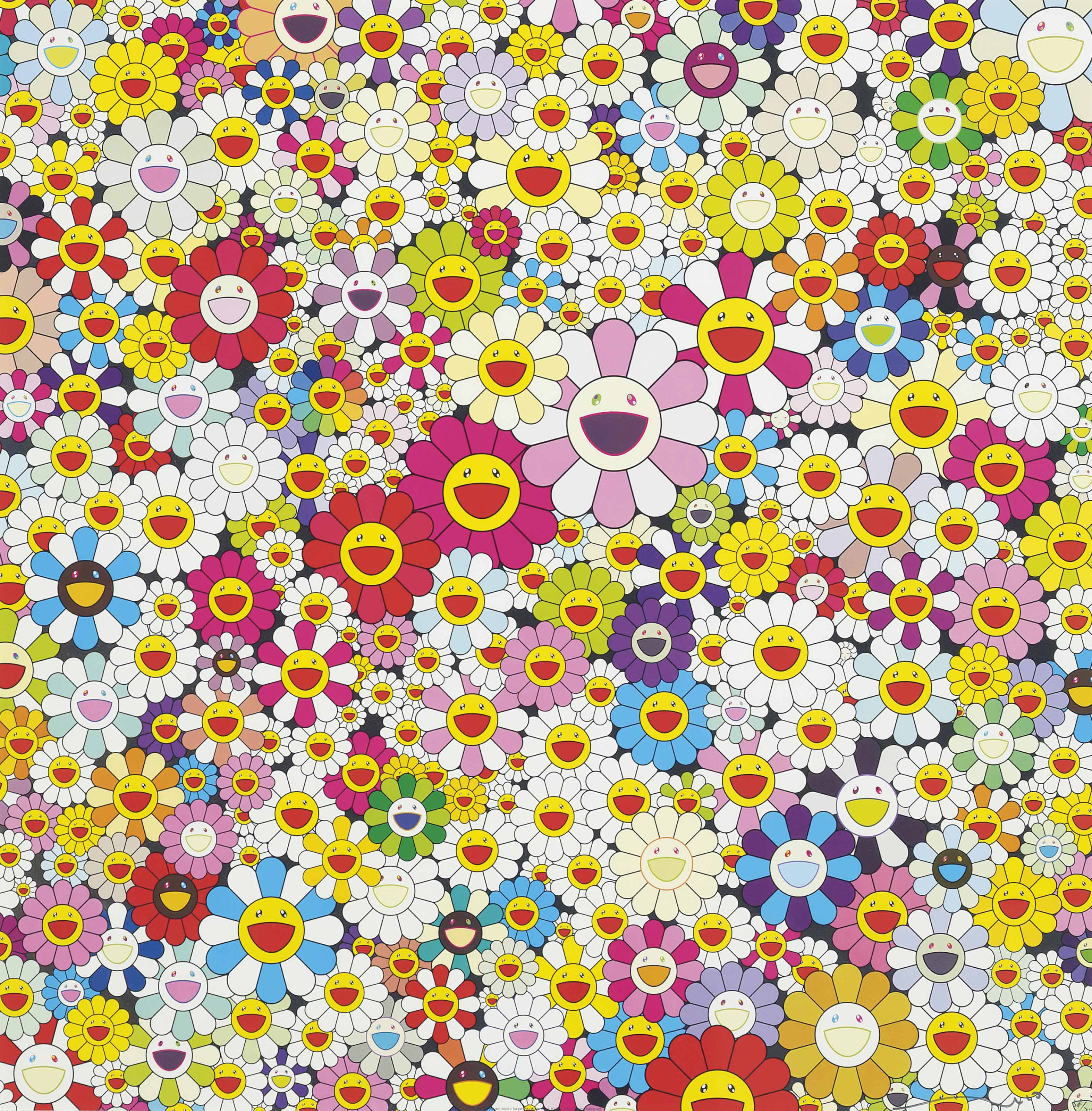 Takashi Murakami Flower Flower