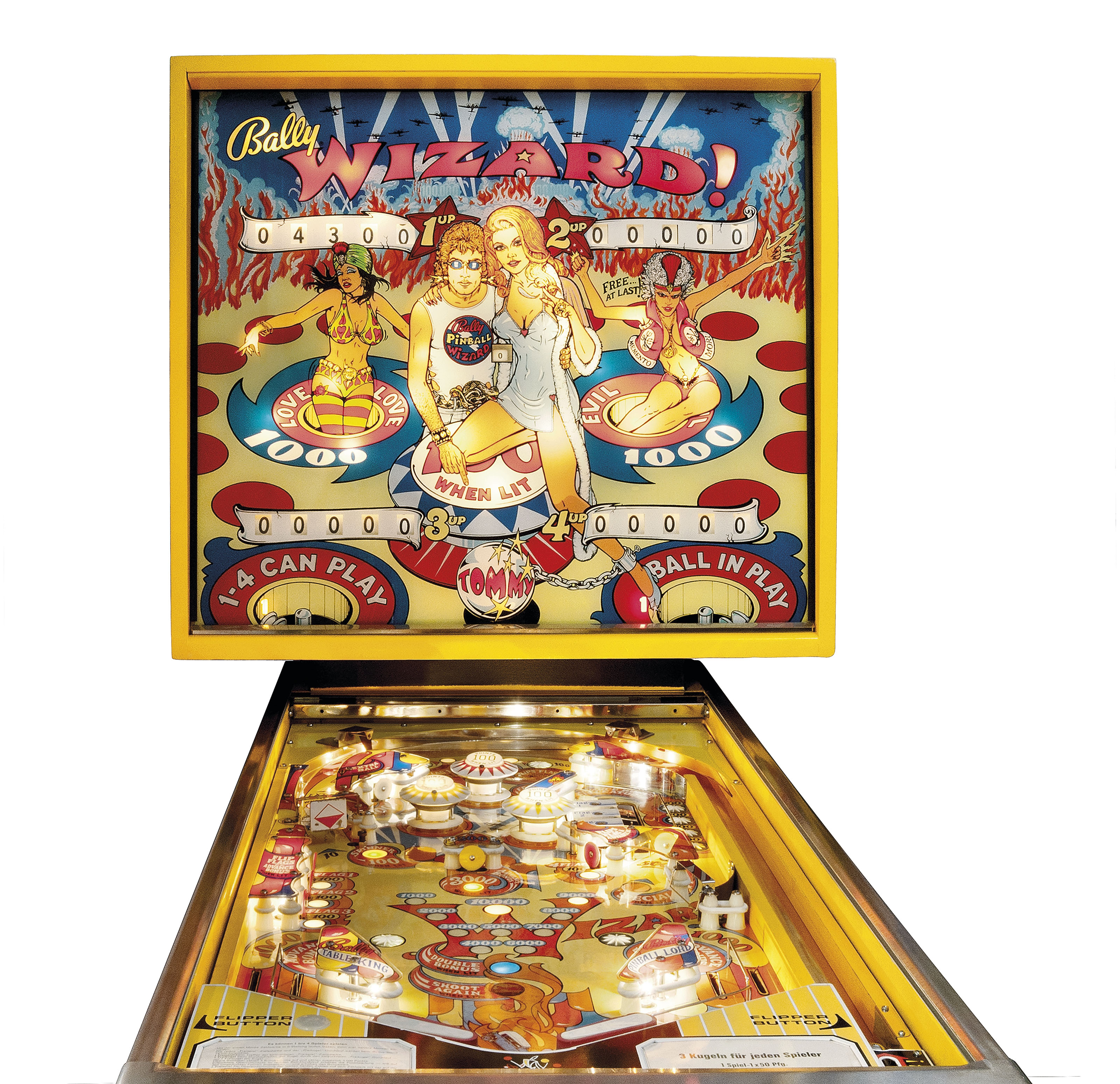 pinball wizard machine