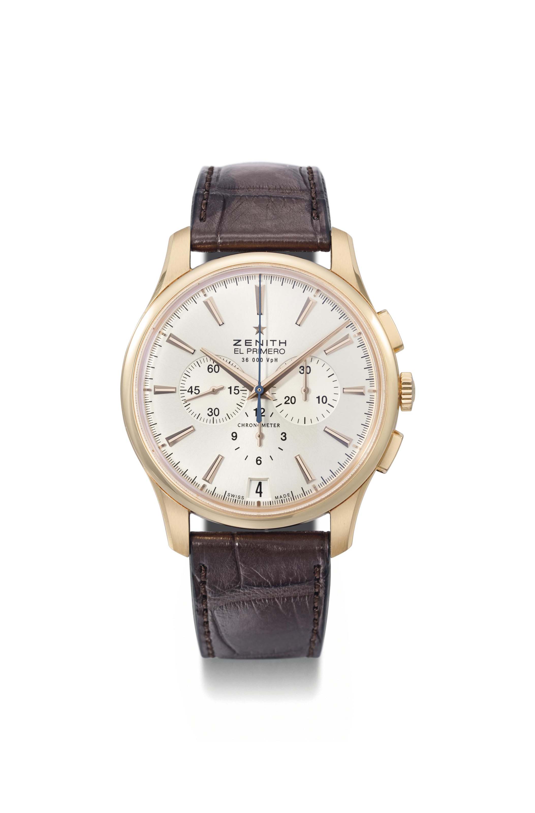download zenith chronomaster original pink