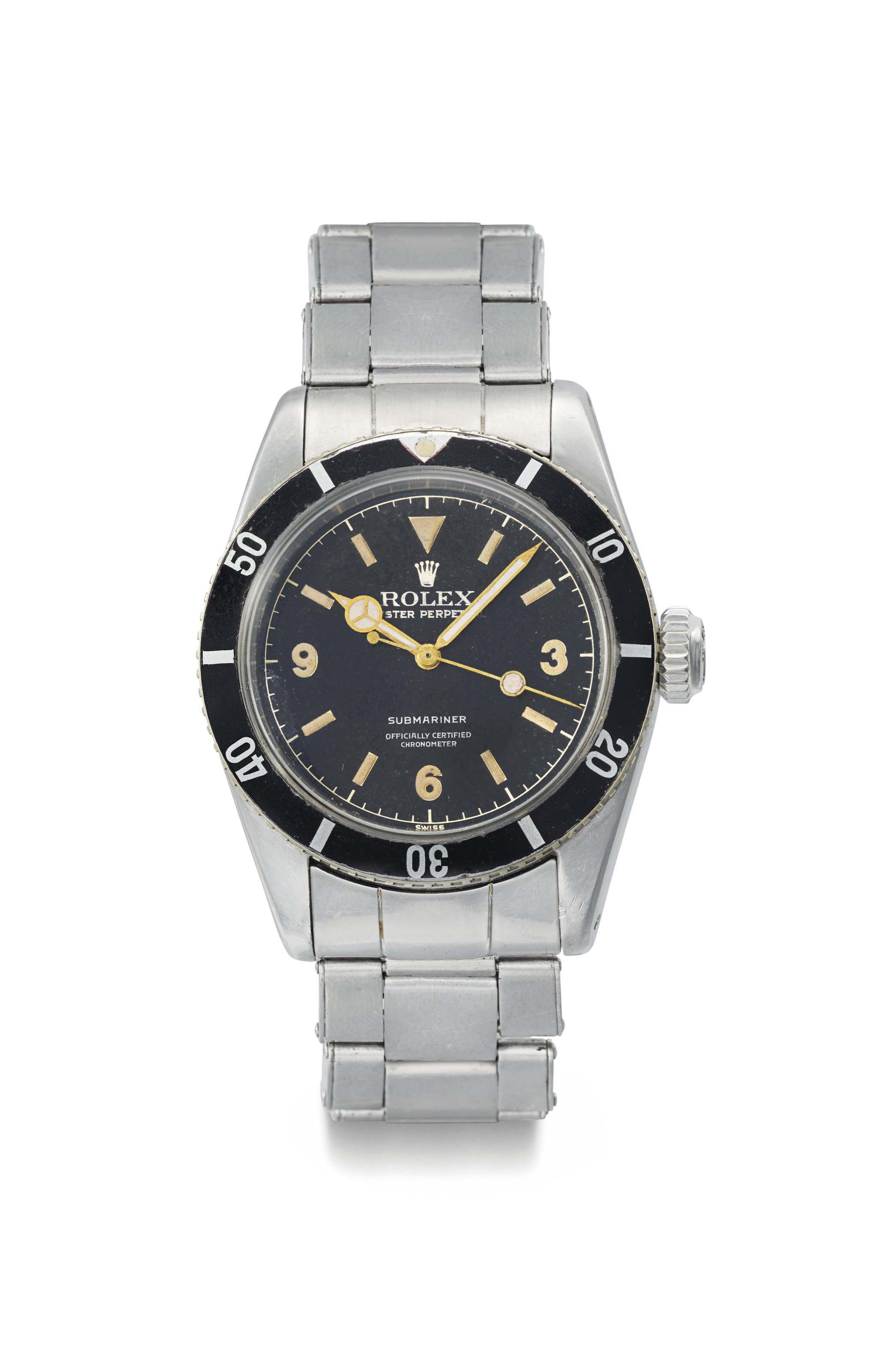 submariner explorer dial