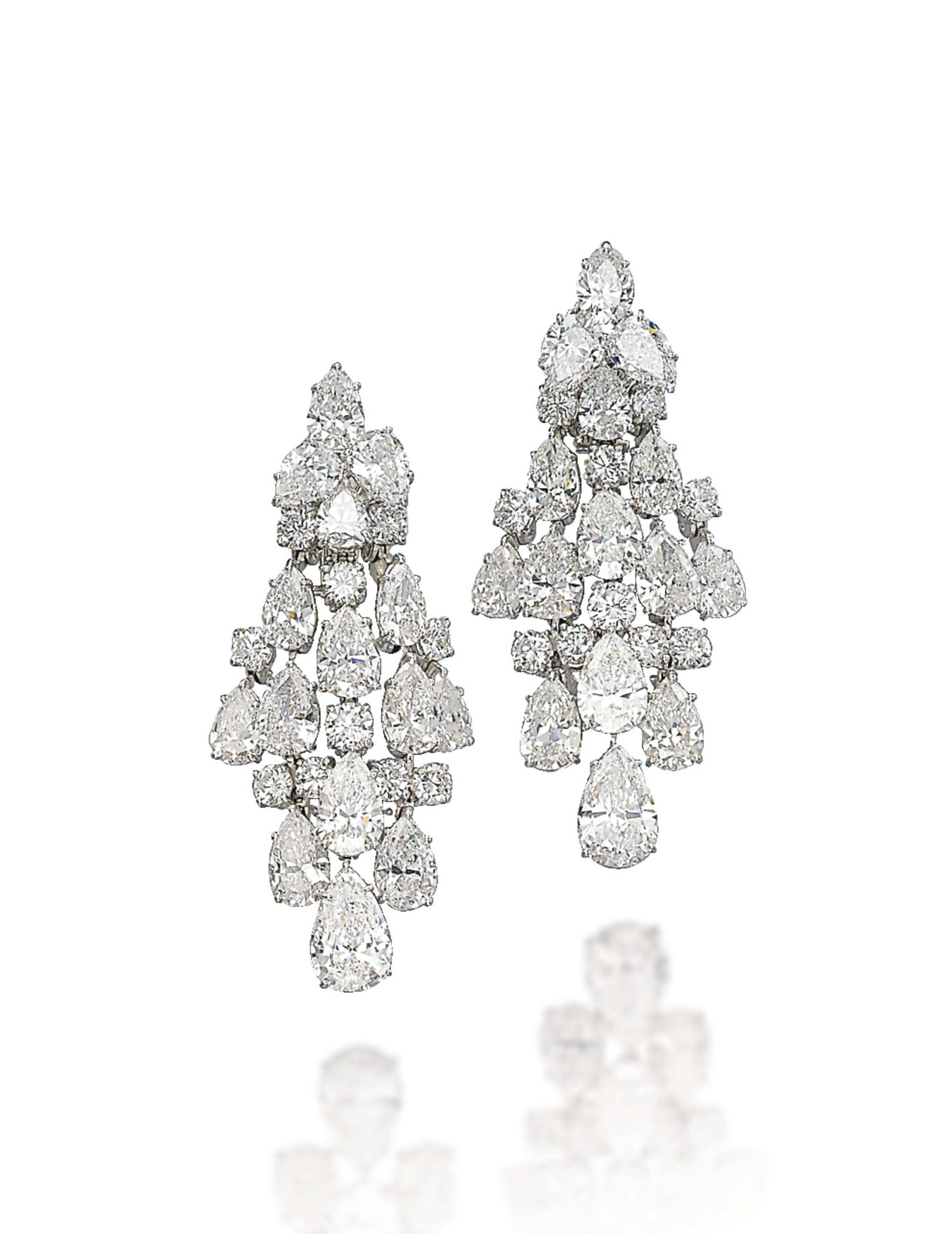 Harry winston chandelier earrings sale