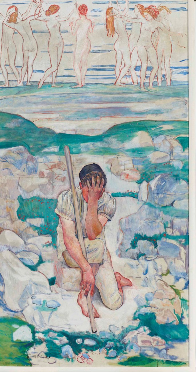 FERDINAND HODLER (18531918) , Der Traum des Hirten, 1896 Christie's