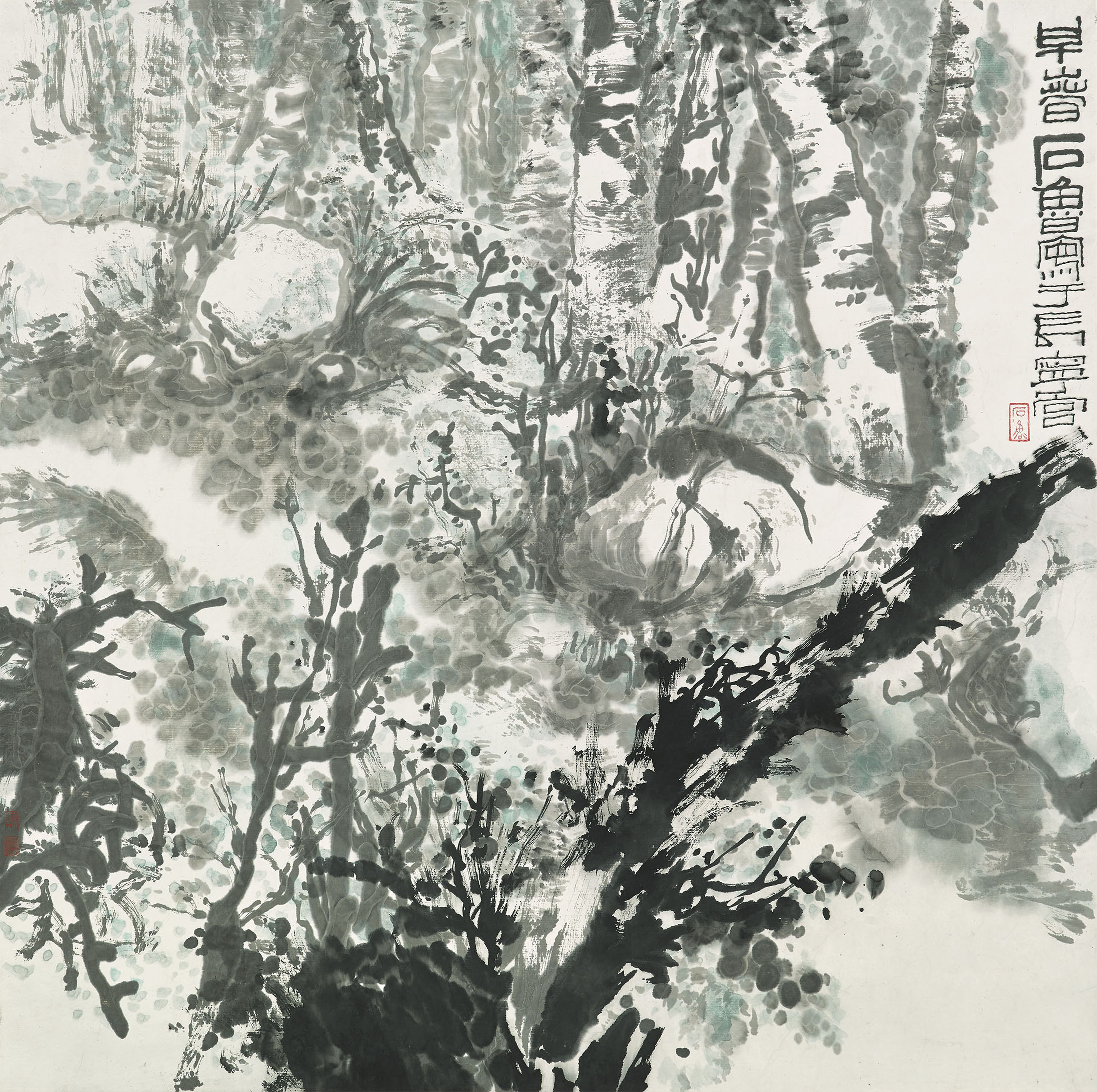 SHI LU (19191982) , Early Spring Christie's