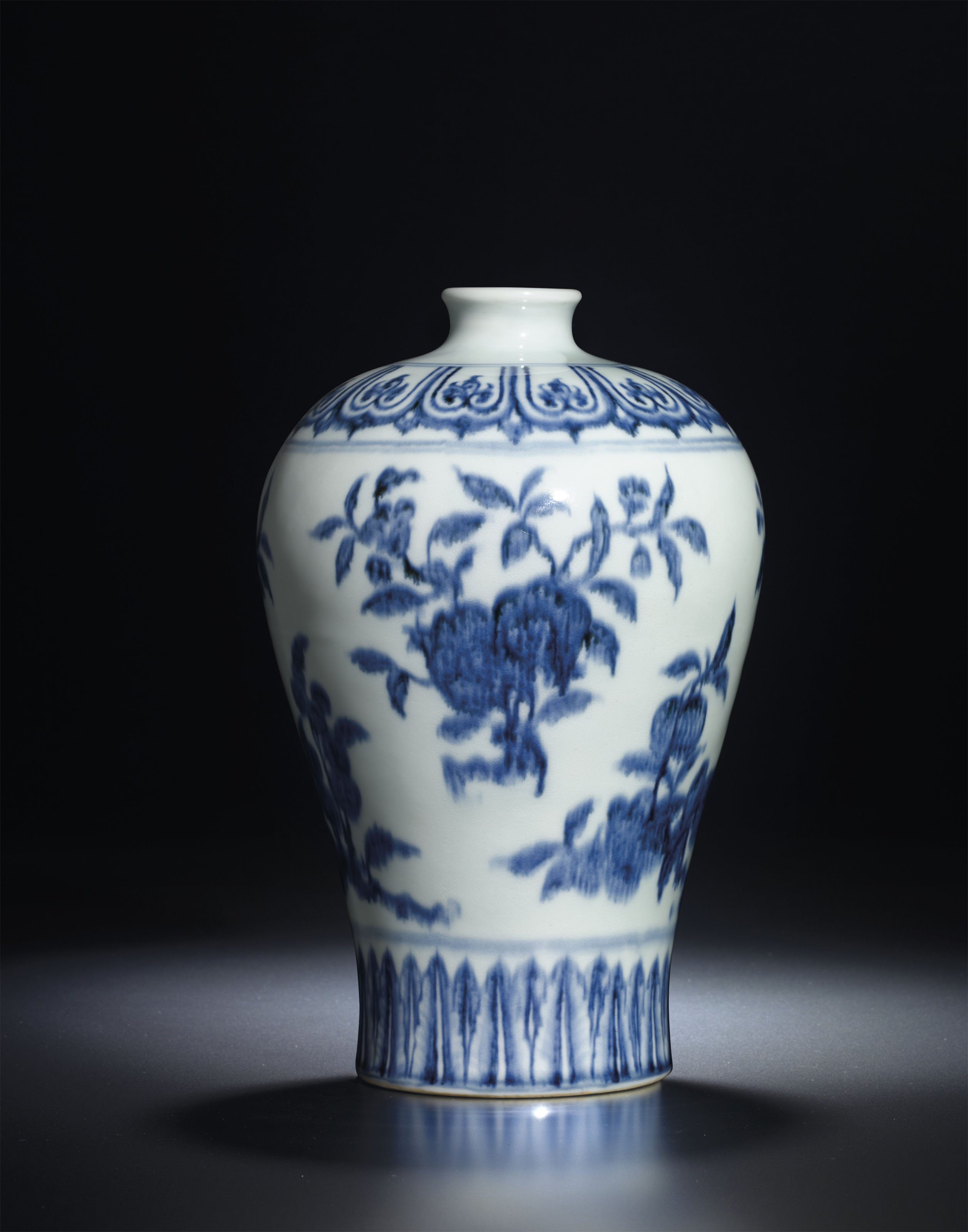 a fine early ming blue and white detailsx sc lang=zh