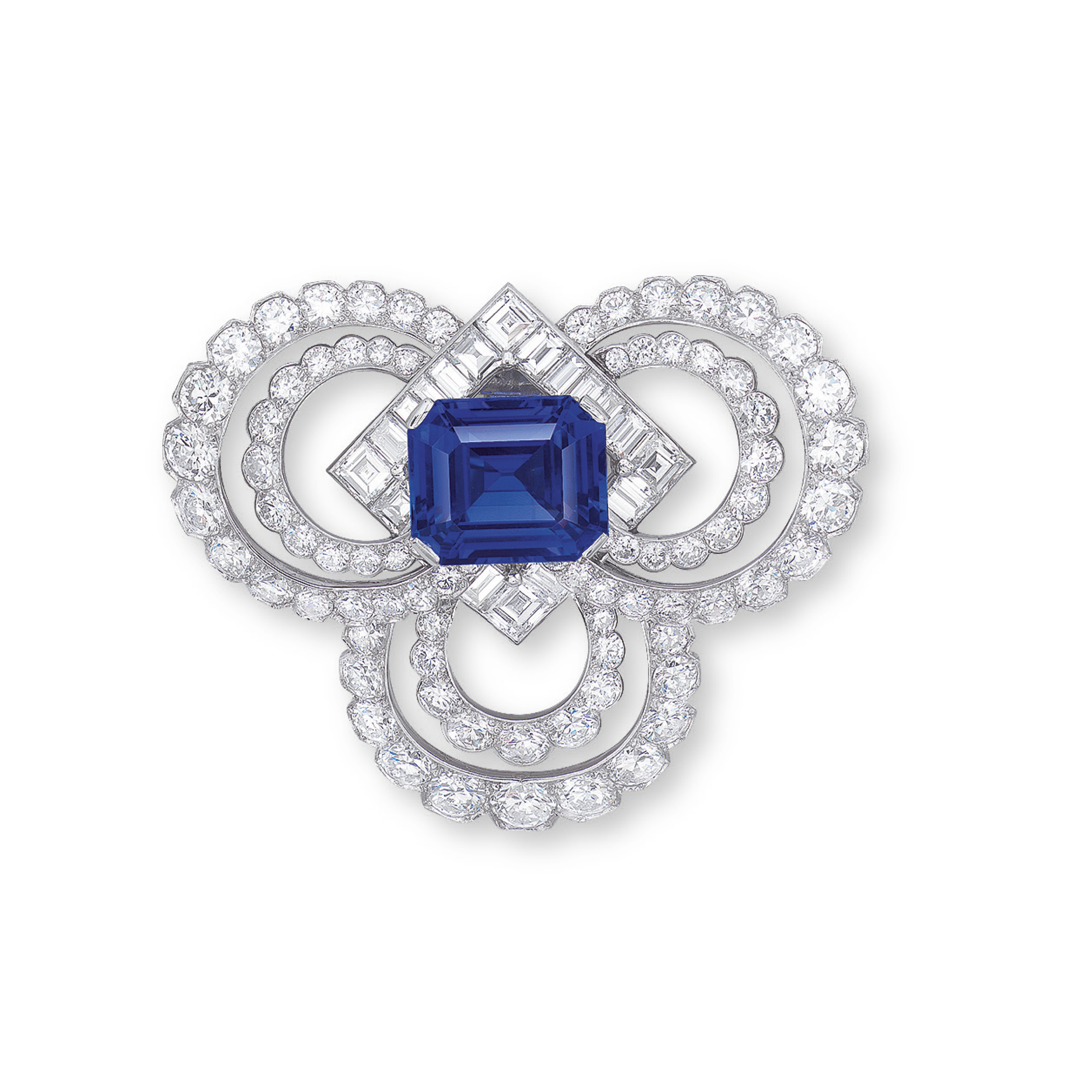 Cartier sapphire necklace clearance