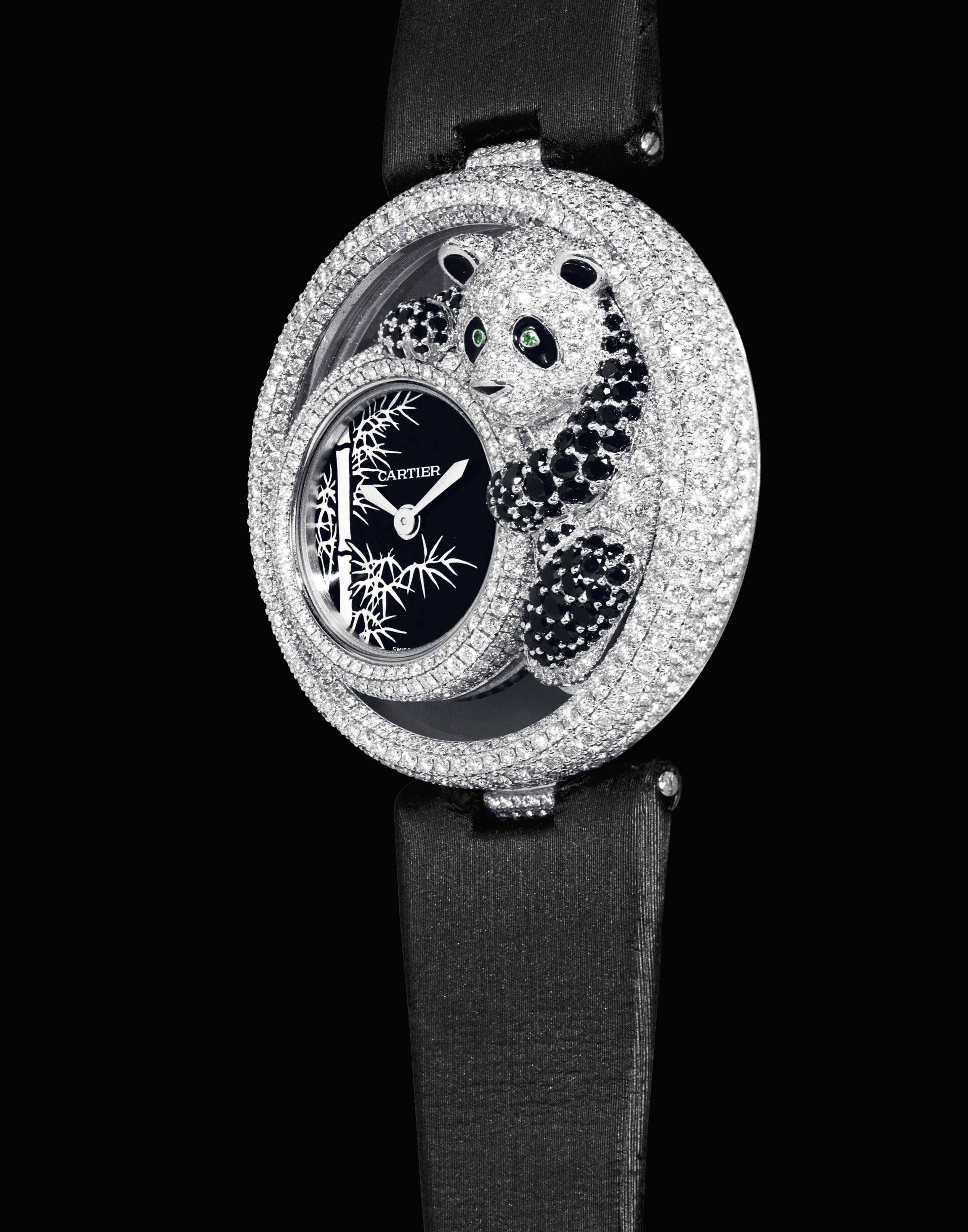 cartier watch sapphire