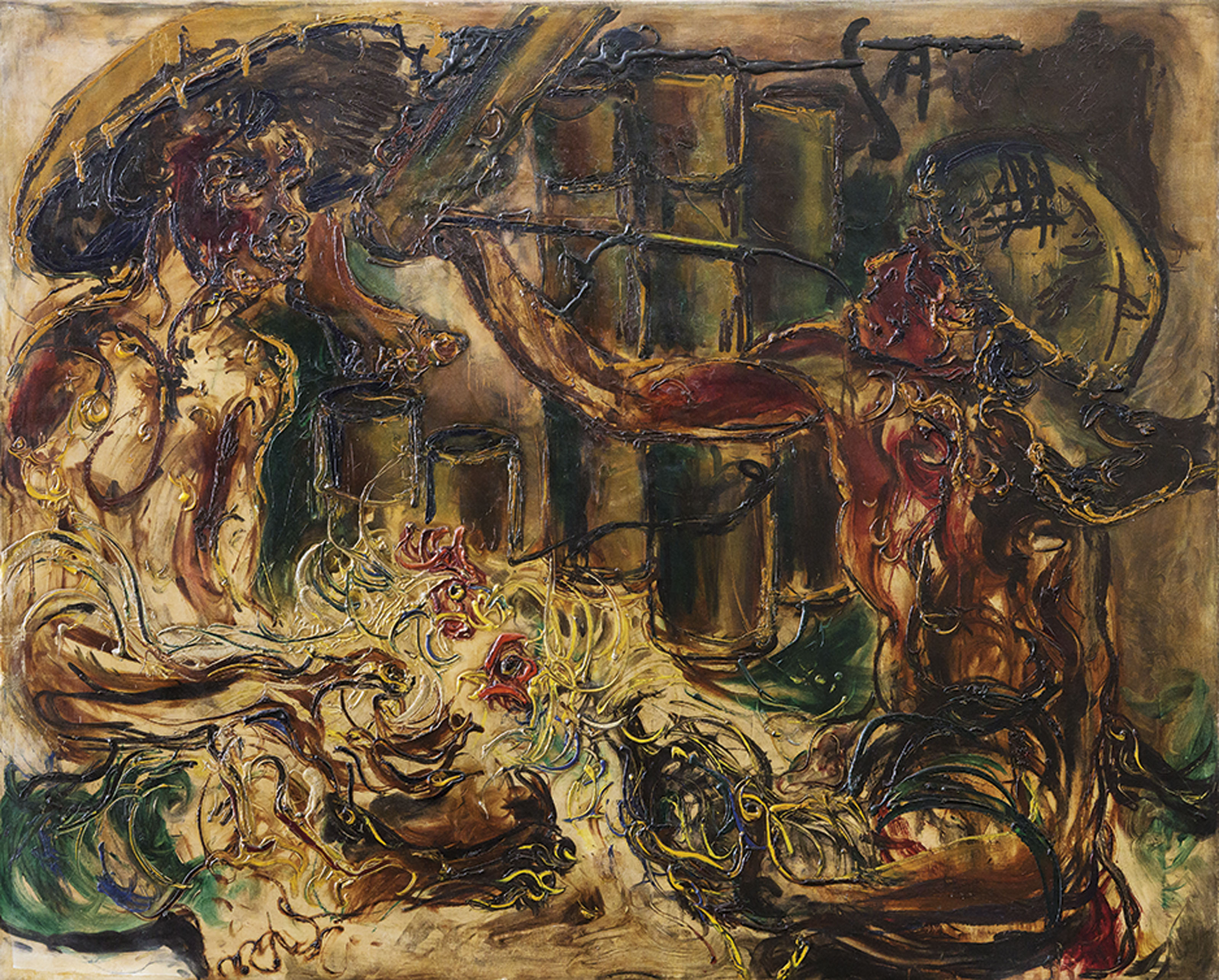 AFFANDI (Indonesian, 1907-1990)
