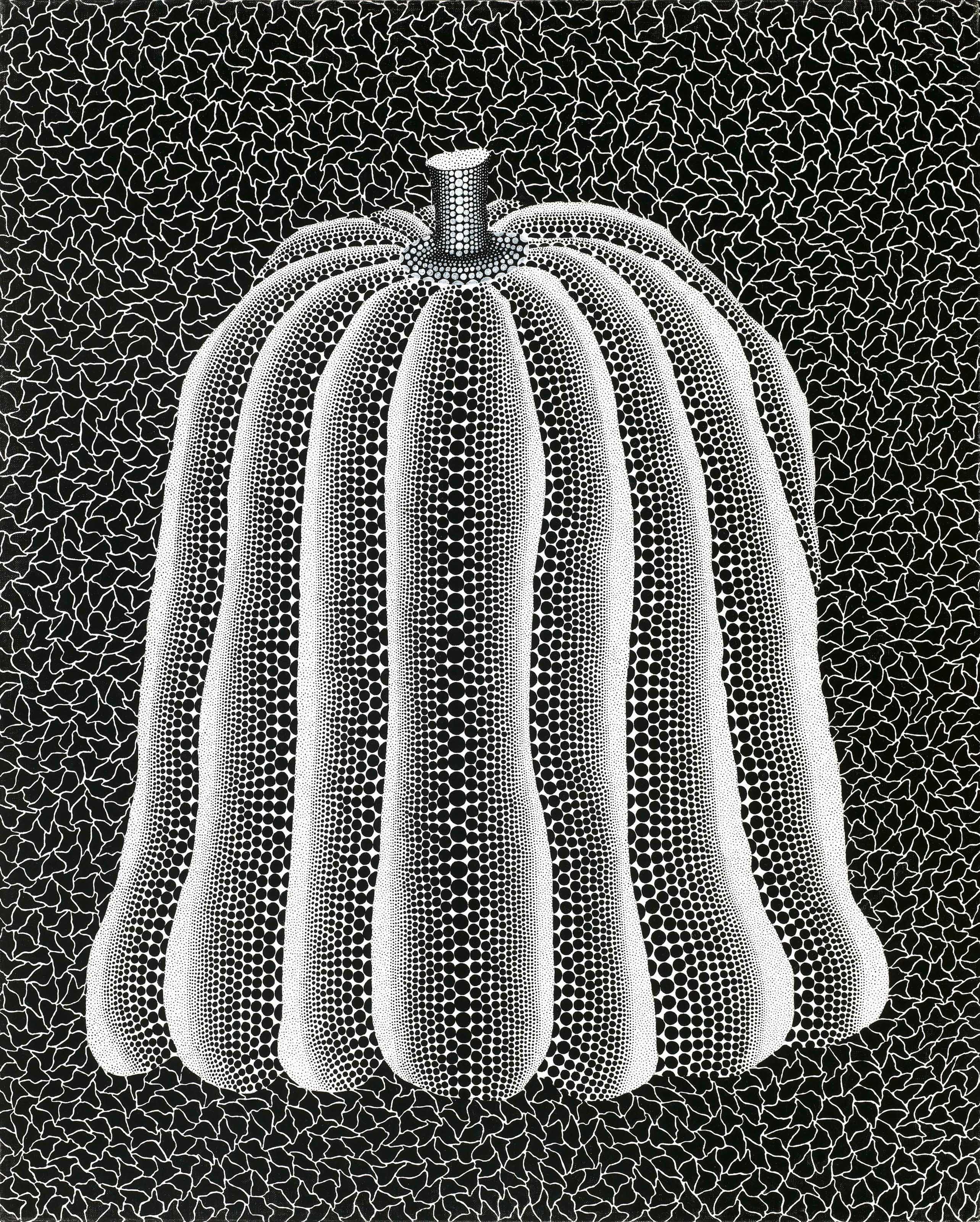 Yayoi Kusama (B. 1929) , White Pumpkin Christie's