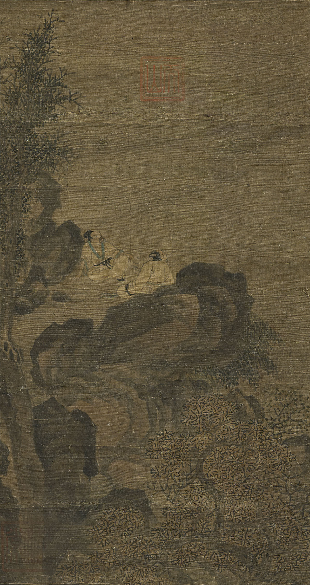 HUANG SHEN (1687-AFTER 1768) , 清黃慎山水人物冊水墨設色紙本冊頁十