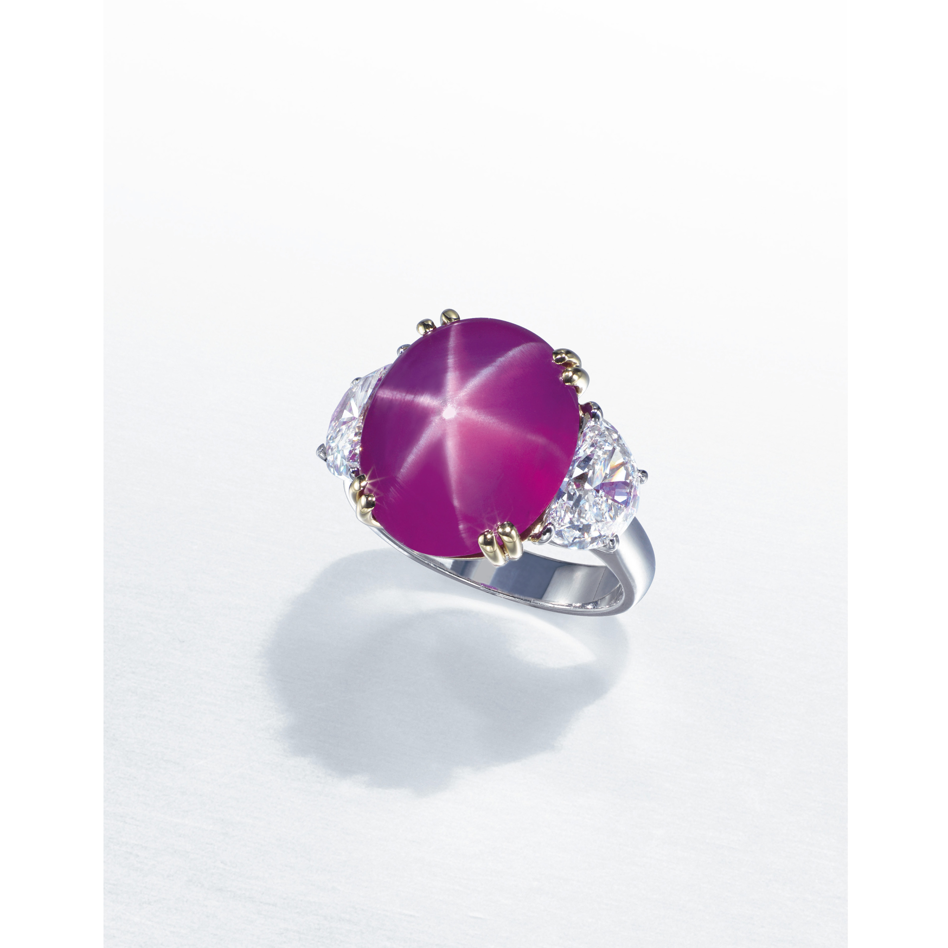 AN IMPORTANT STAR RUBY AND DIAMOND RING | Christie's