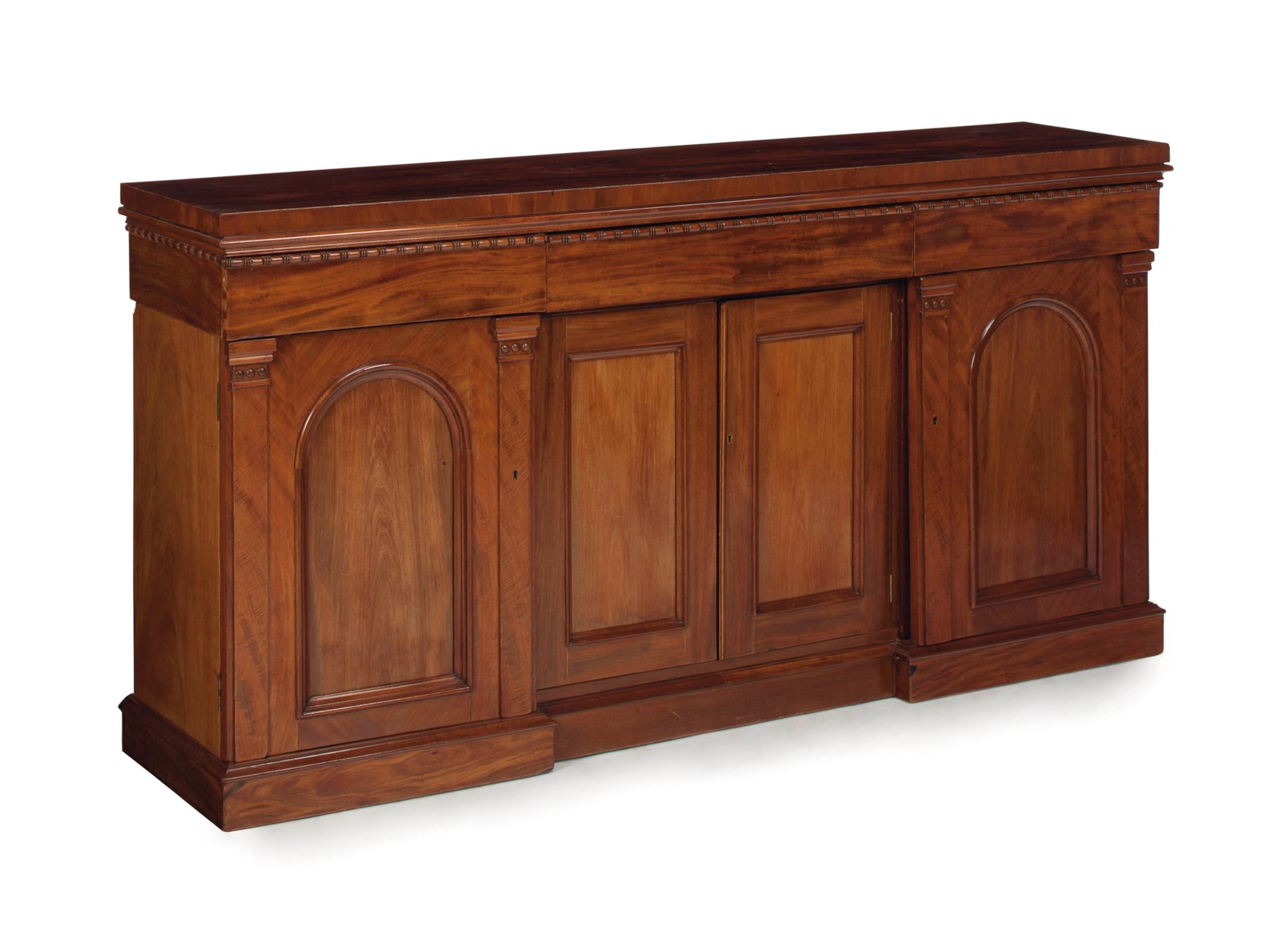 A CONTINENTAL MAHOGANY SIDEBOARD, , 19TH CENTURY Christie's