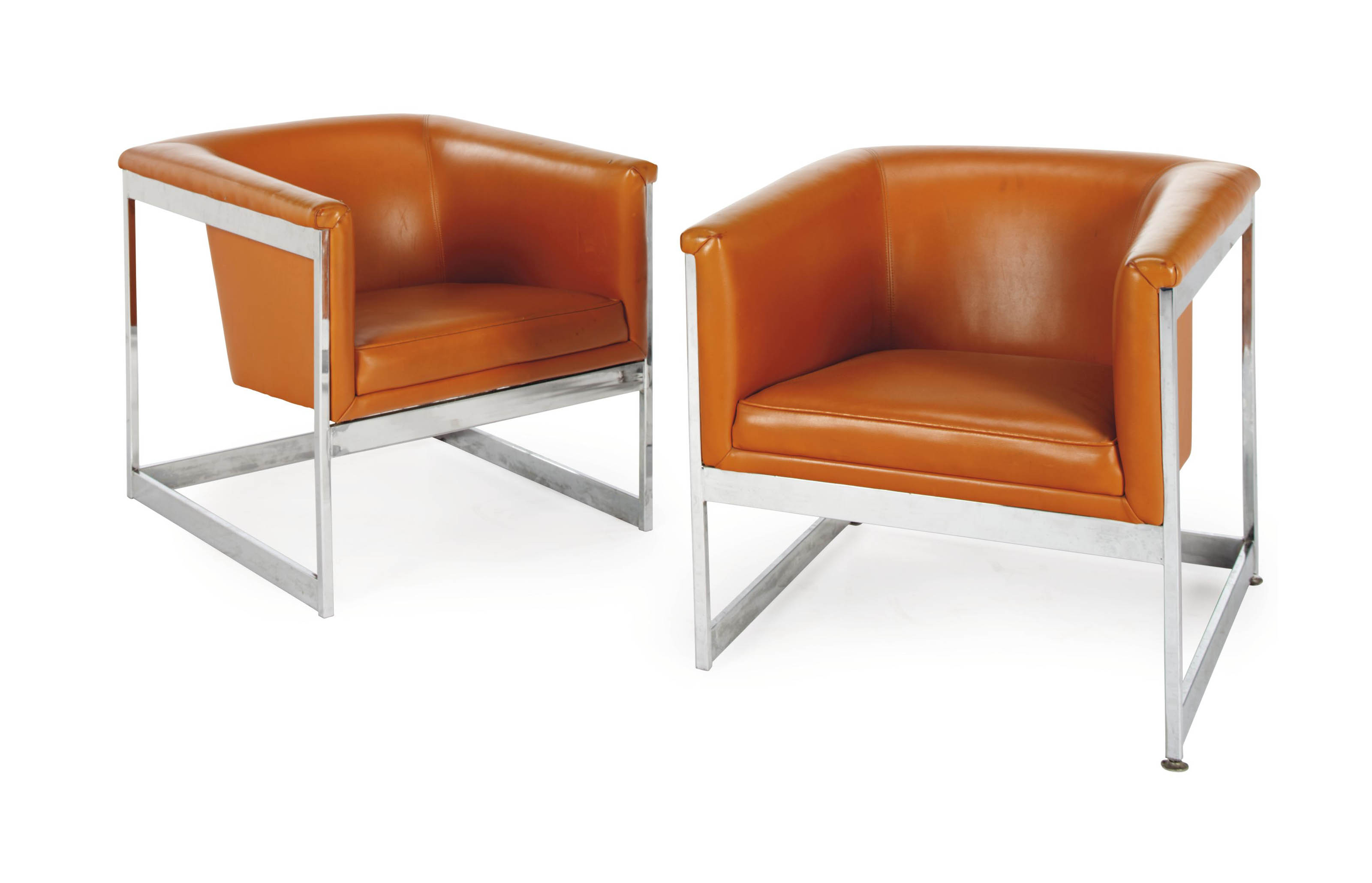 Orange Leather Chairs / Safavieh Jonika Orange Leather Office Chair-FOX7520D - The  - Italian 