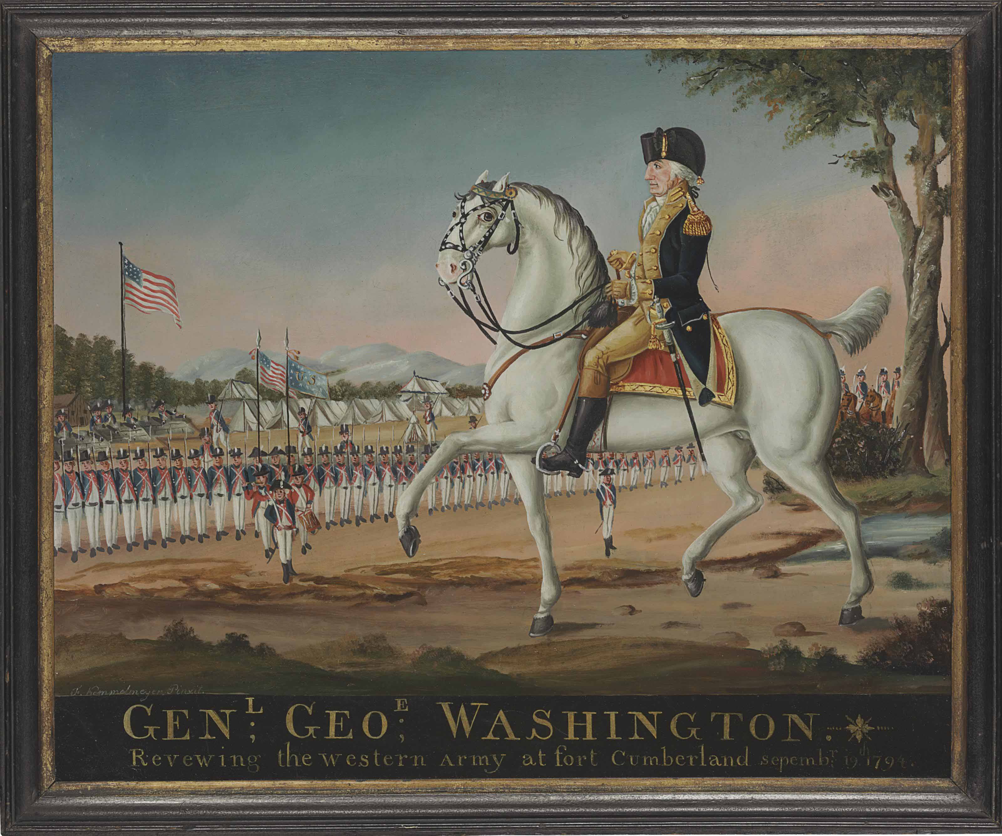 Frederick Kemmelmeyer 1755 1821 General George Washington
