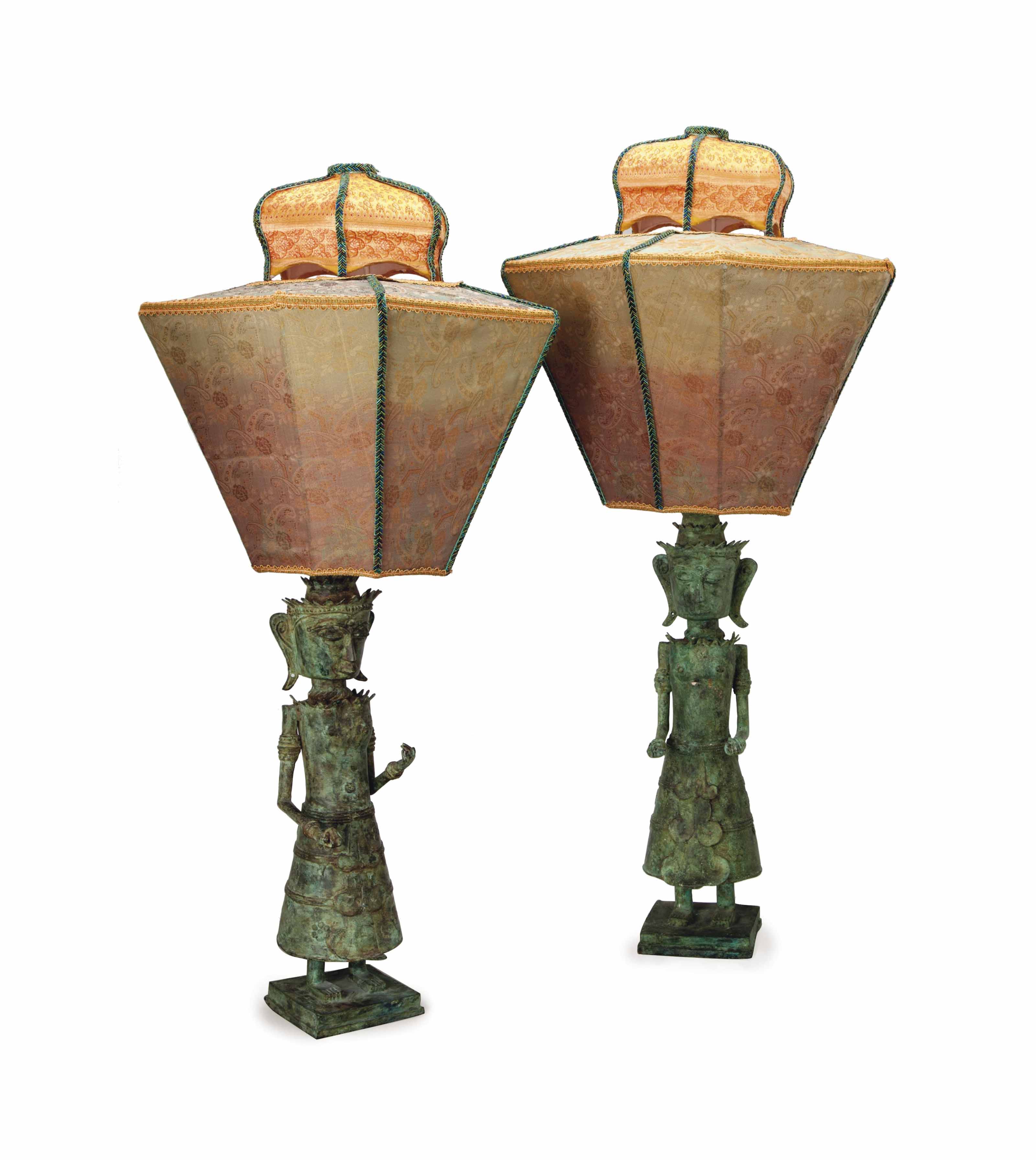 asian style table lamps