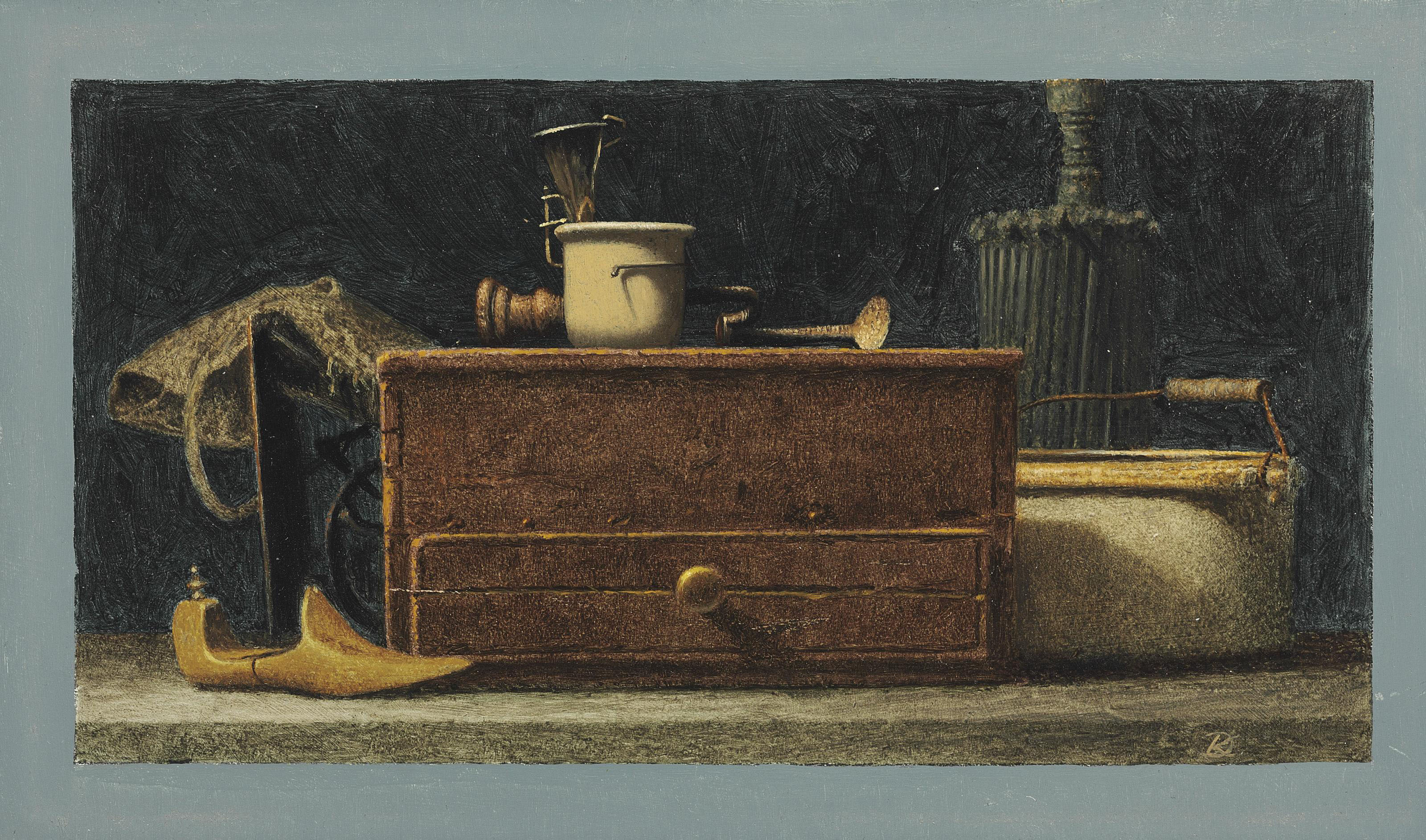 Southworth Davies (b. 1925) , Study for "Assemblage" Christie's