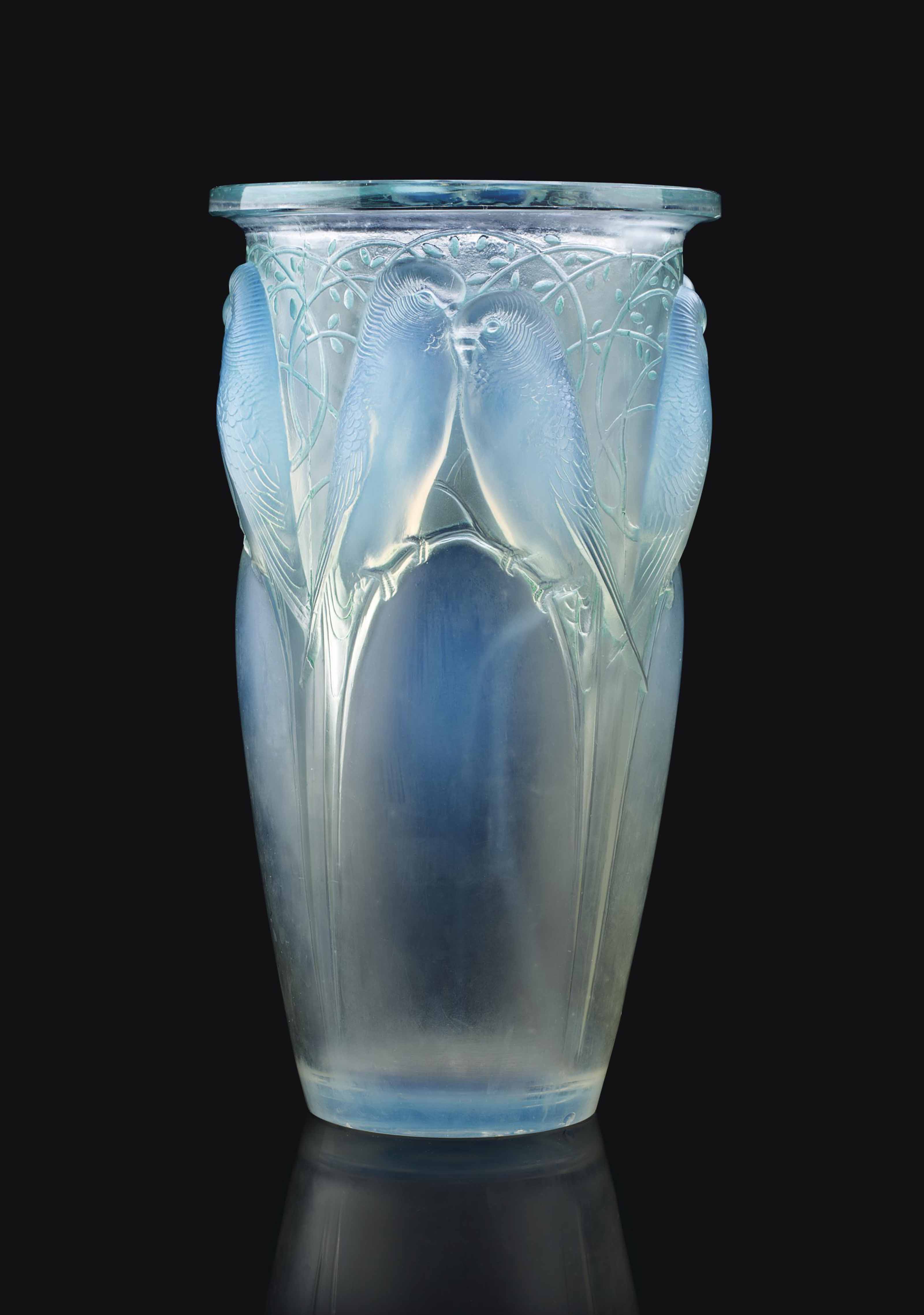 RENE LALIQUE (18601945) , A 'CEYLAN' VASE, MODEL INTRODUCED 1924