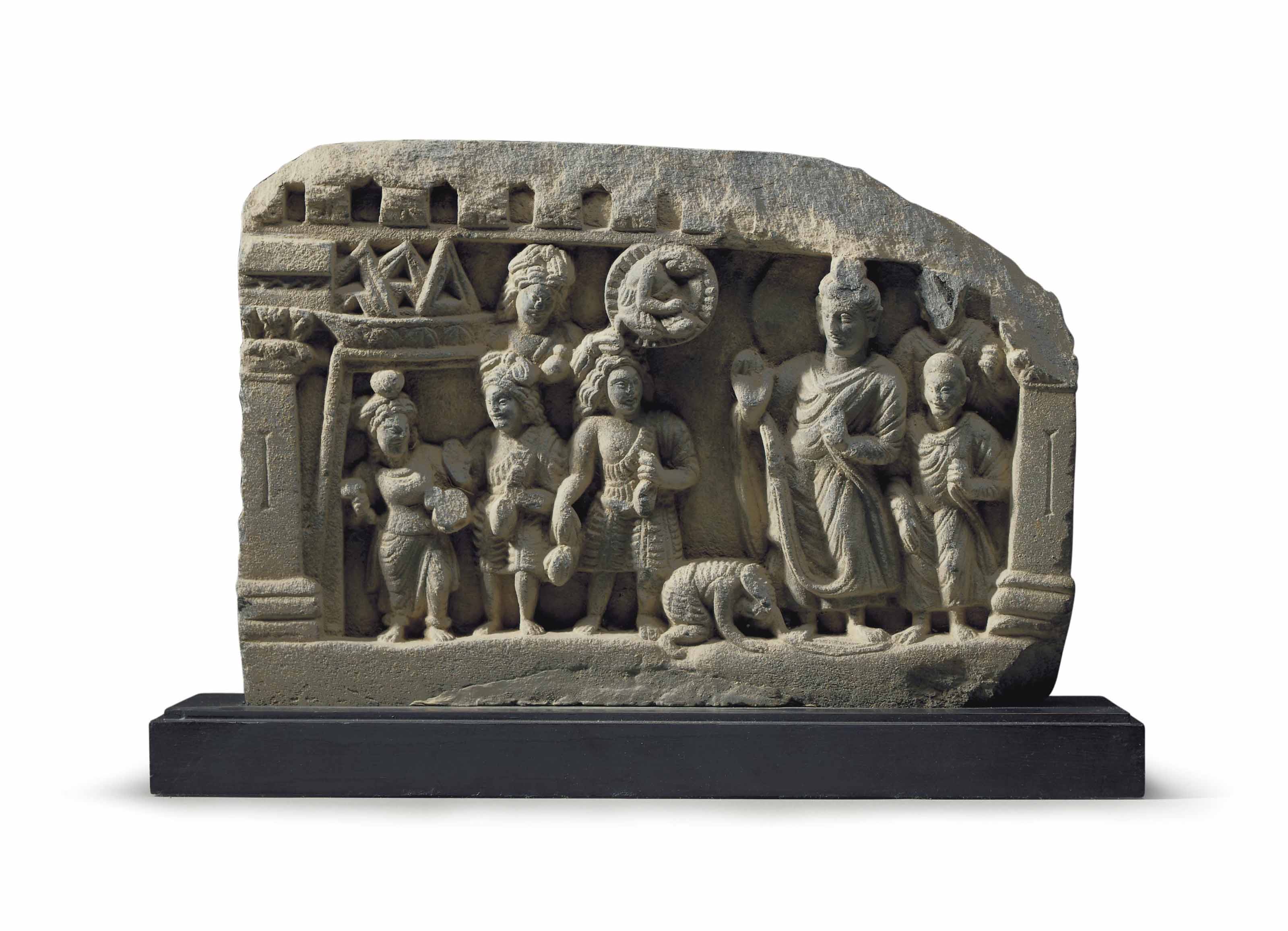 A Gray Schist Relief of Dipankara