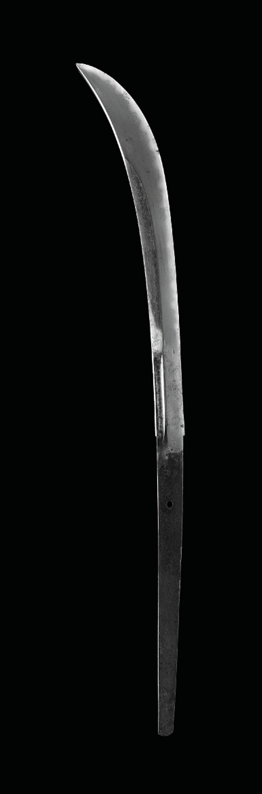 A Group Of Naginata Helmet Splitter And Spear Heads