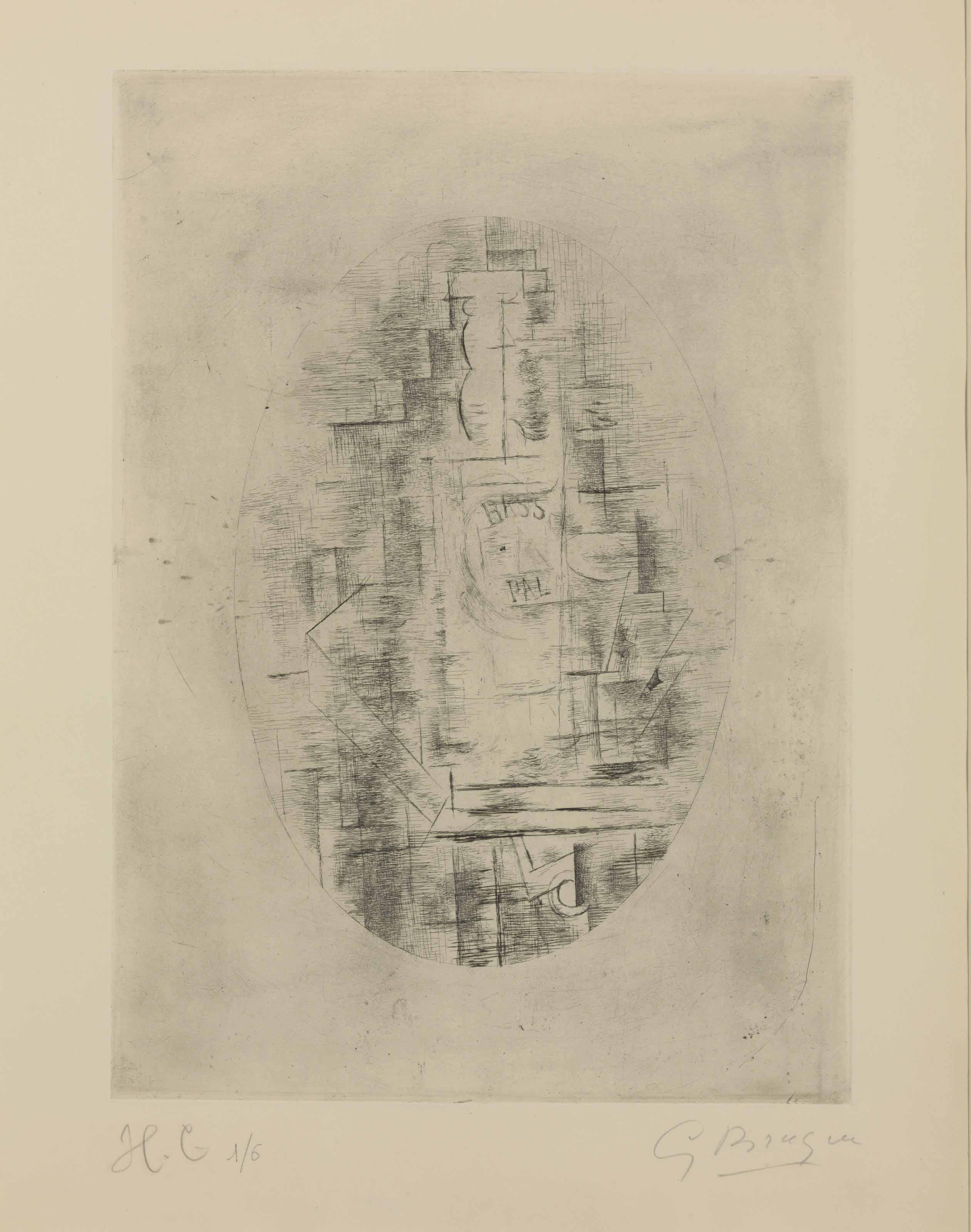 Pal (Bouteille de Bass et Verre sur une Table) (V. 9) 
